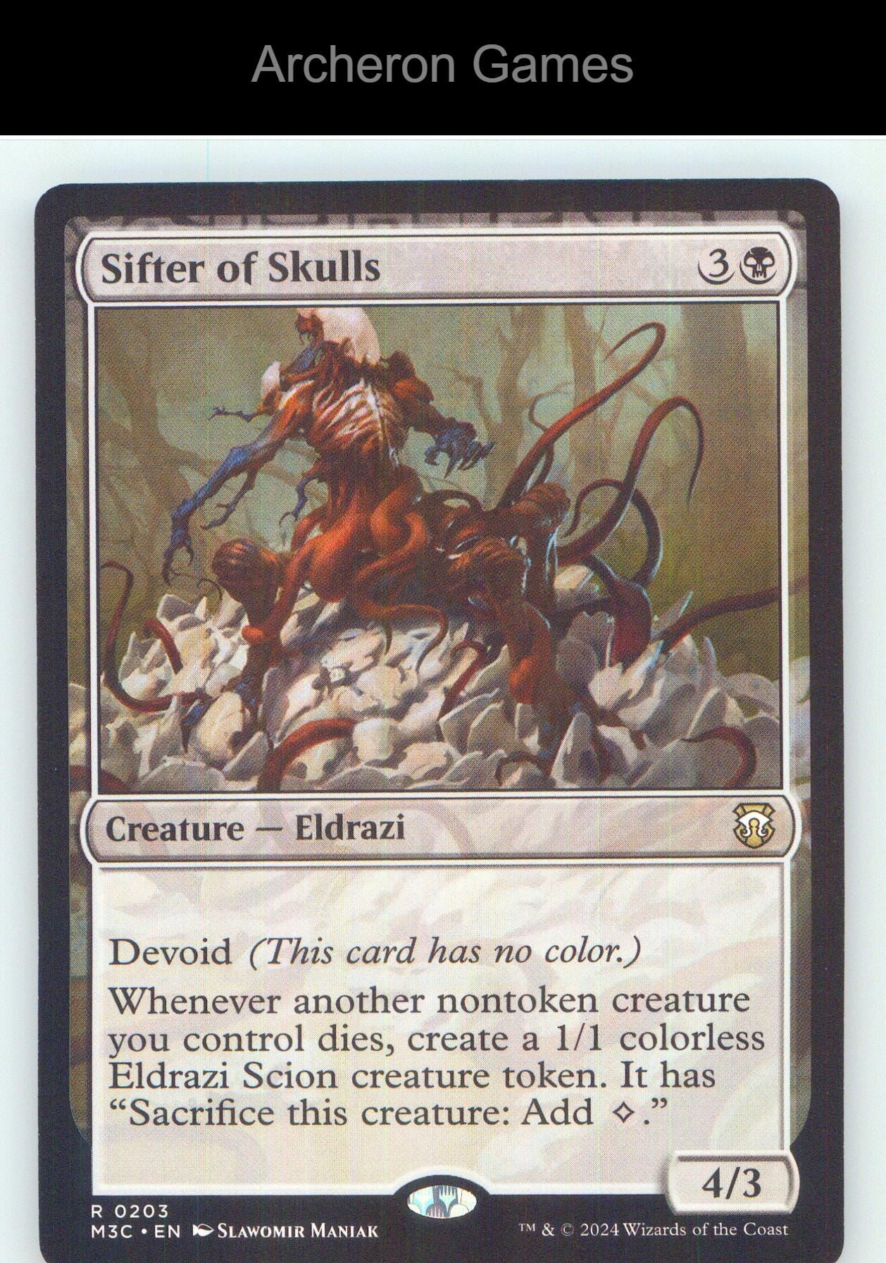 Sifter of Skulls 203 R MTG Card NM/EX+