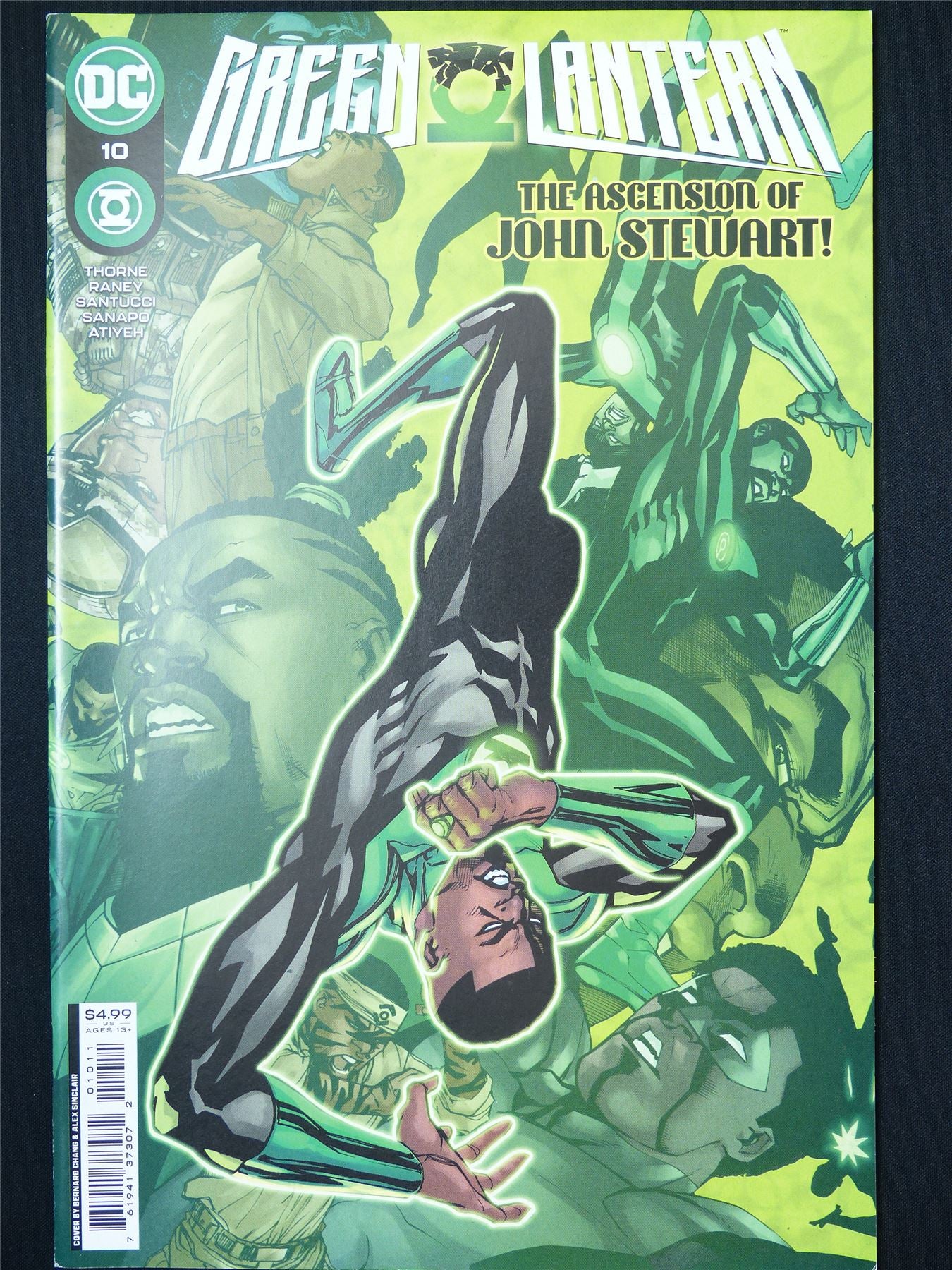 GREEN Lantern #10 - B&B DC Comic #7K3
