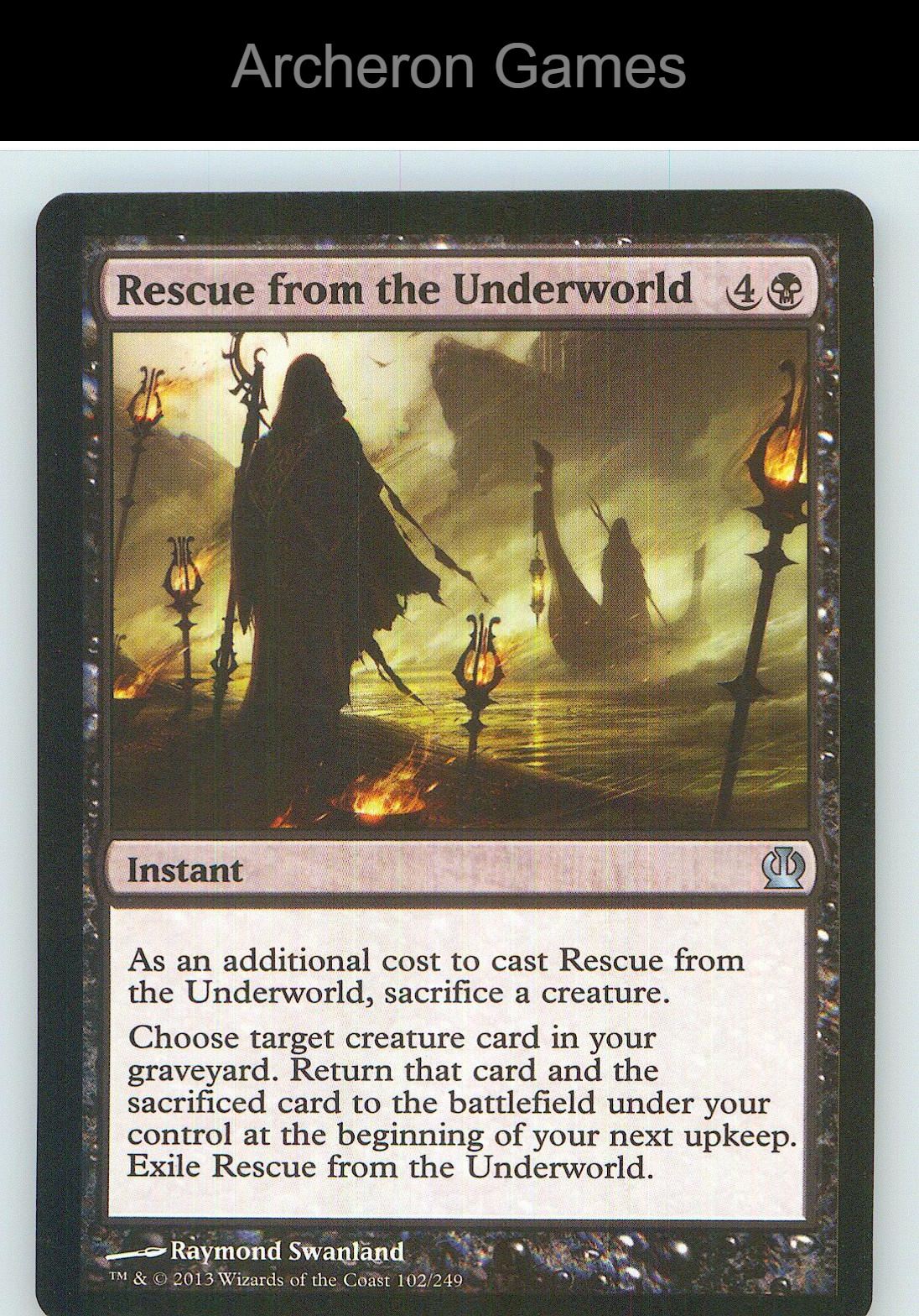 Rescue from the Underworld THS 102 UC MTG Card NM/EX+