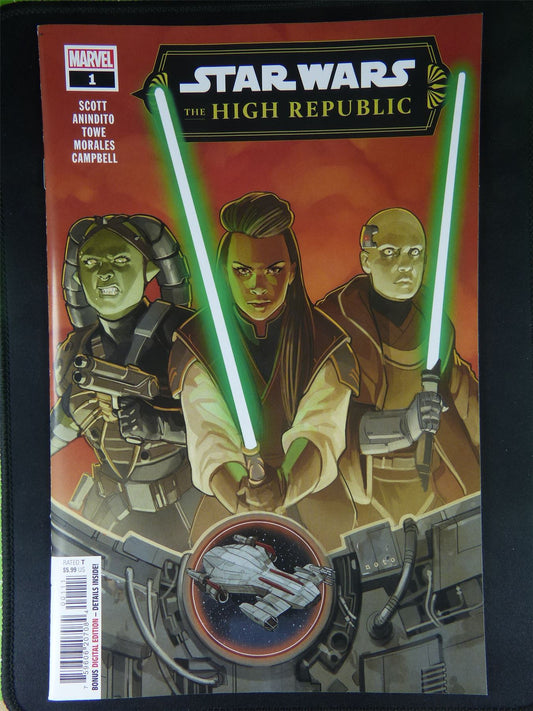 STAR Wars the High Republic #1 - Marvel Comic #2OS