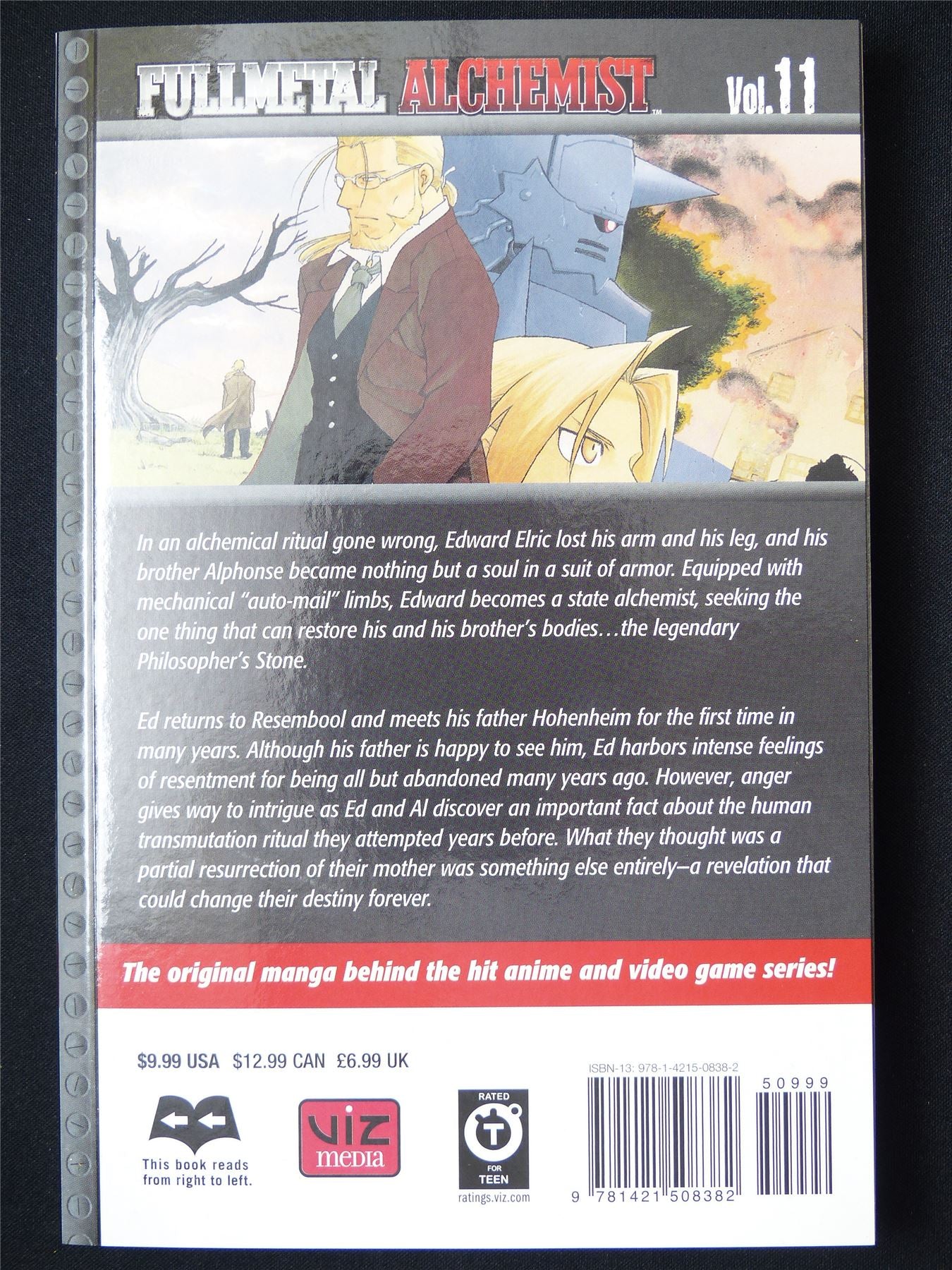 Full Metal Alchemist Volume 11 - Viz Media Manga #1AB