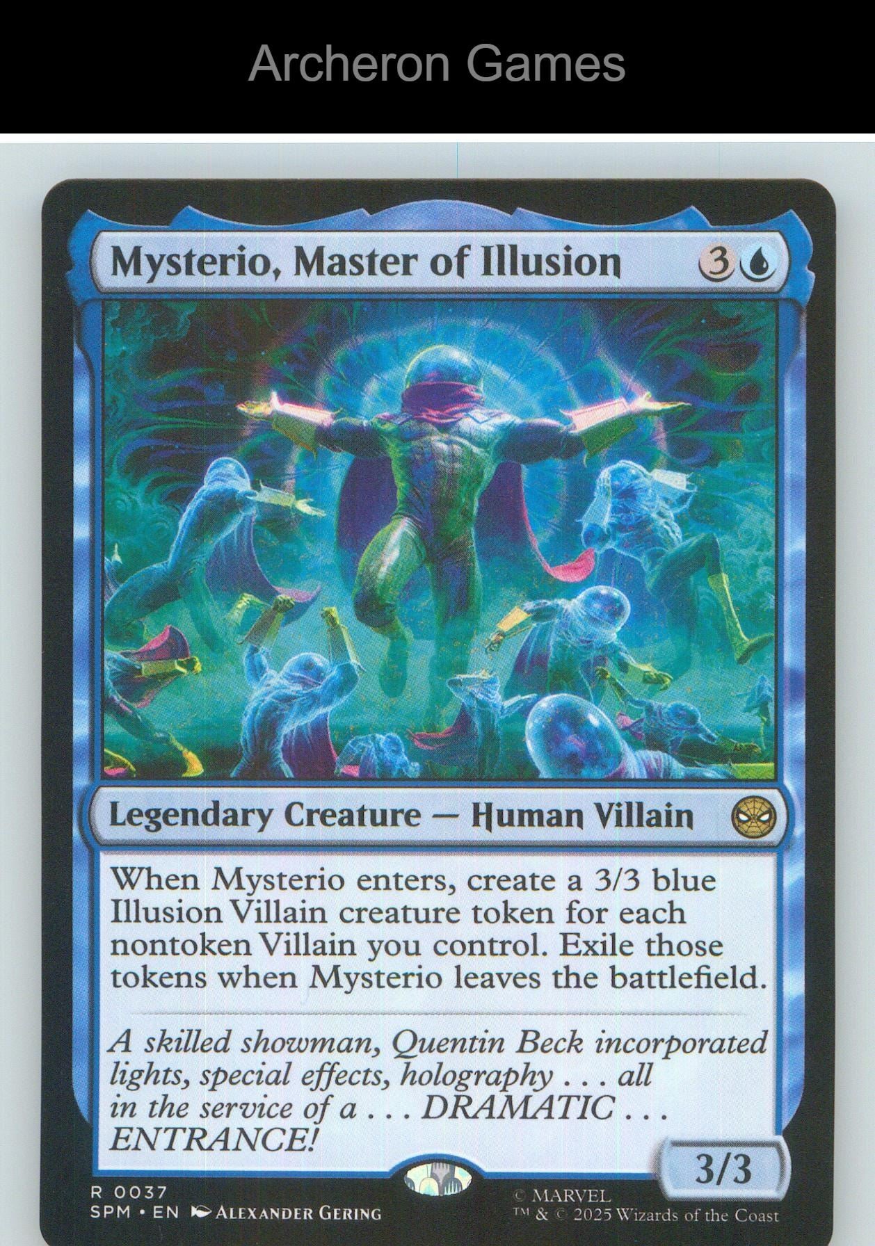 Mysterio, Master of Illusion SPM 37 R MTG Card NM/EX+