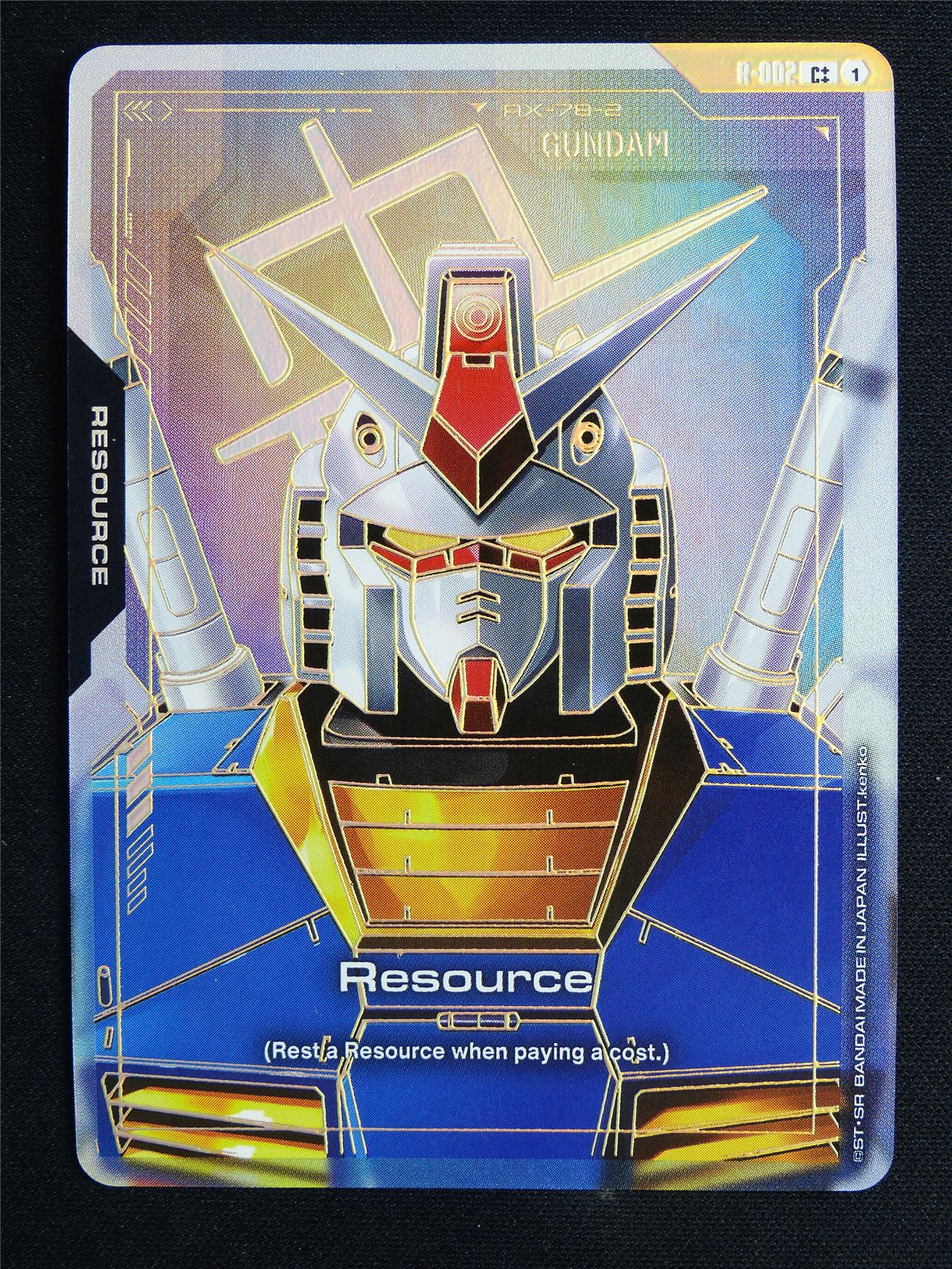 Resource R-002 C Rising alt art - Gundam Card #589