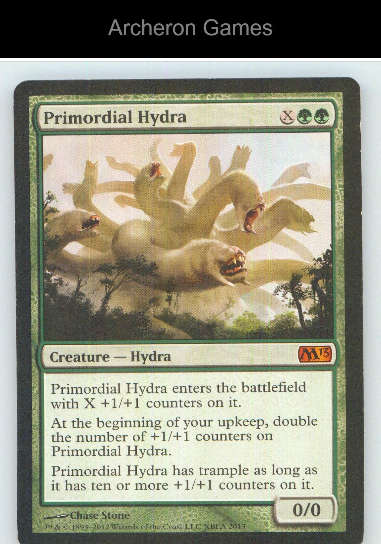 Primordial Hydra XBLA 2013 P MTG Card NM/EX+
