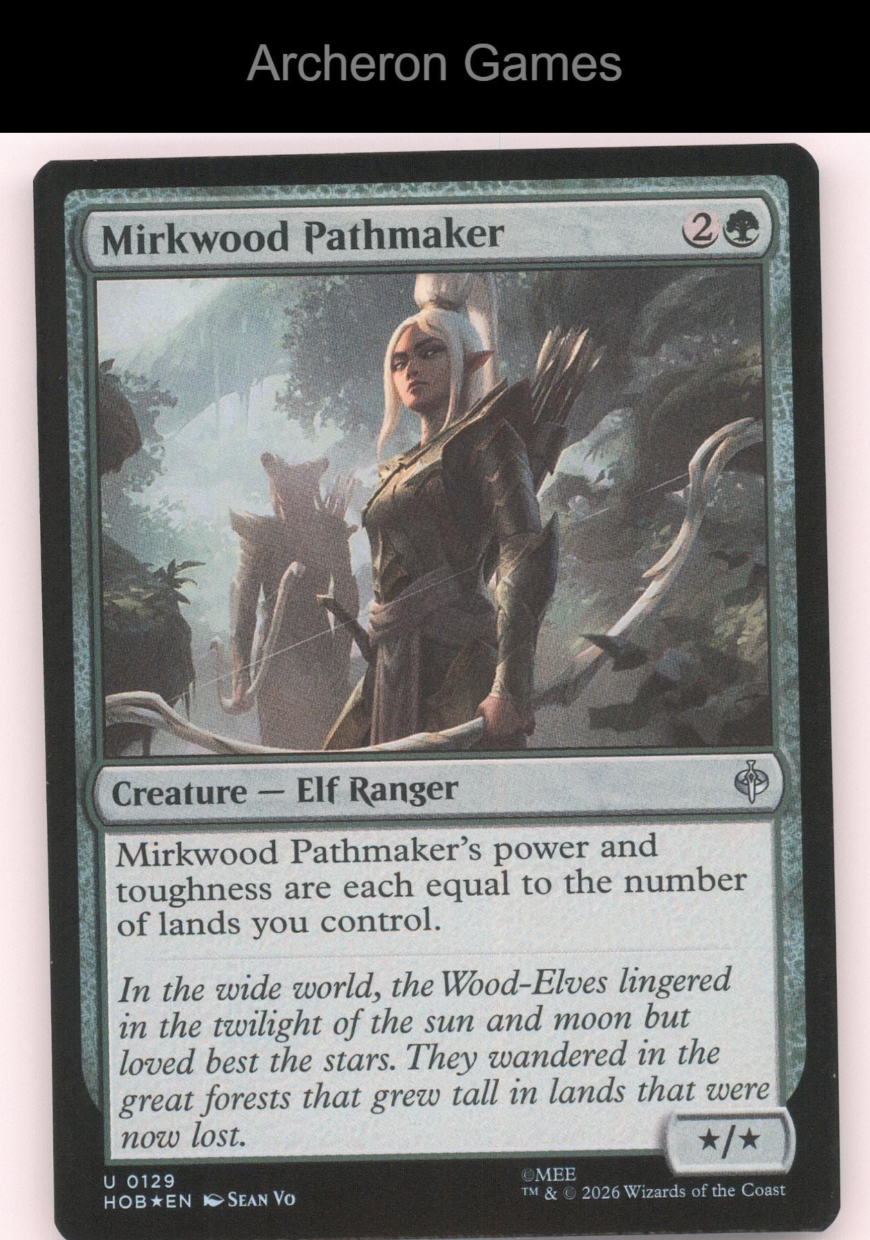 Mirkwood Pathmaker HOB 129 UC MTG Card The Hobbit