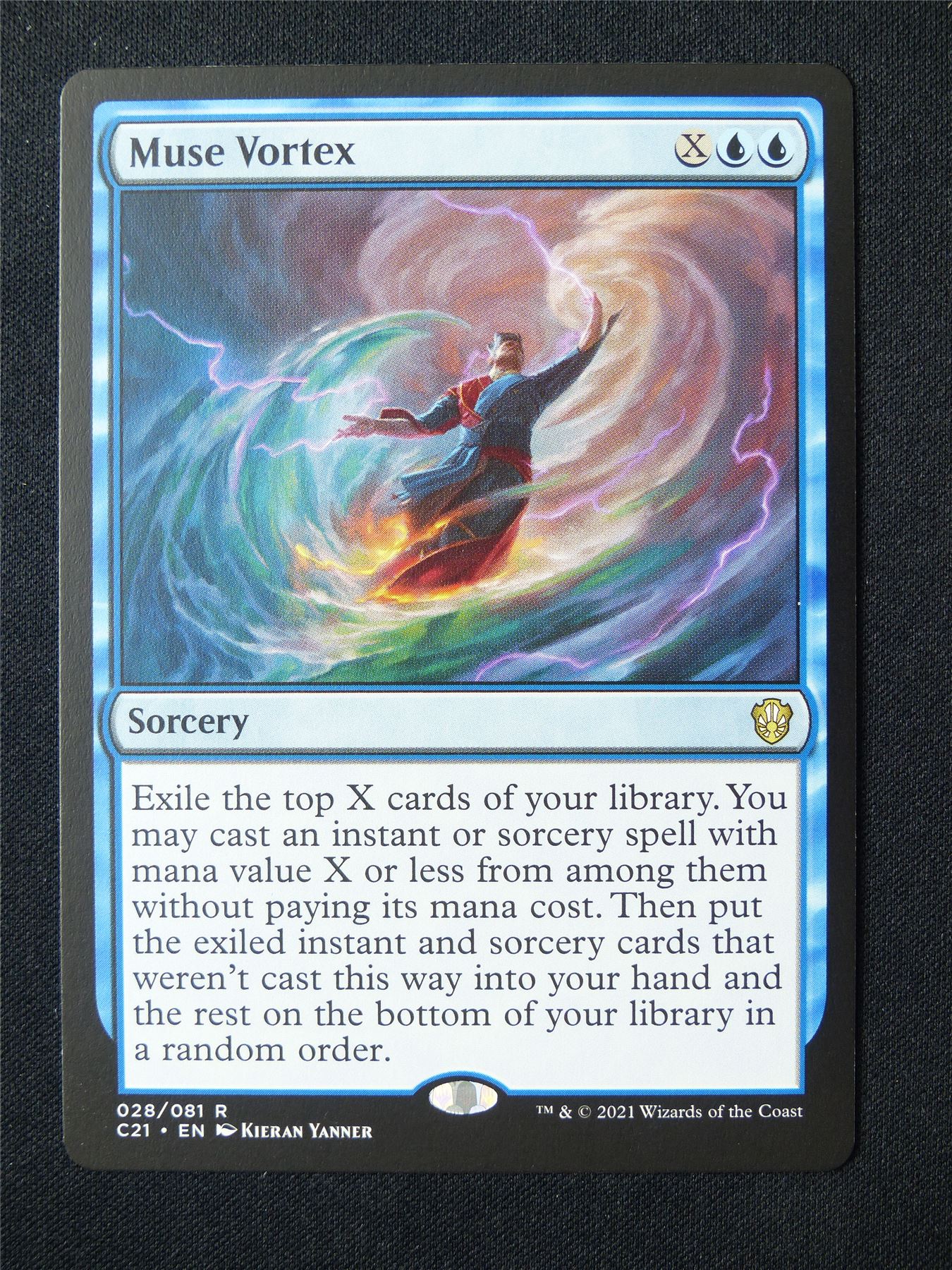 Muse Vortex - C21 - Mtg Card #5JC