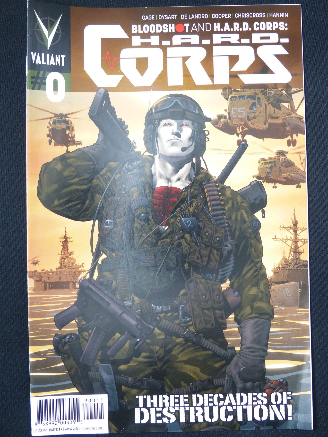 BLOODSHOT And Hard Corps: Corps #0 - Valiant Comic #15O