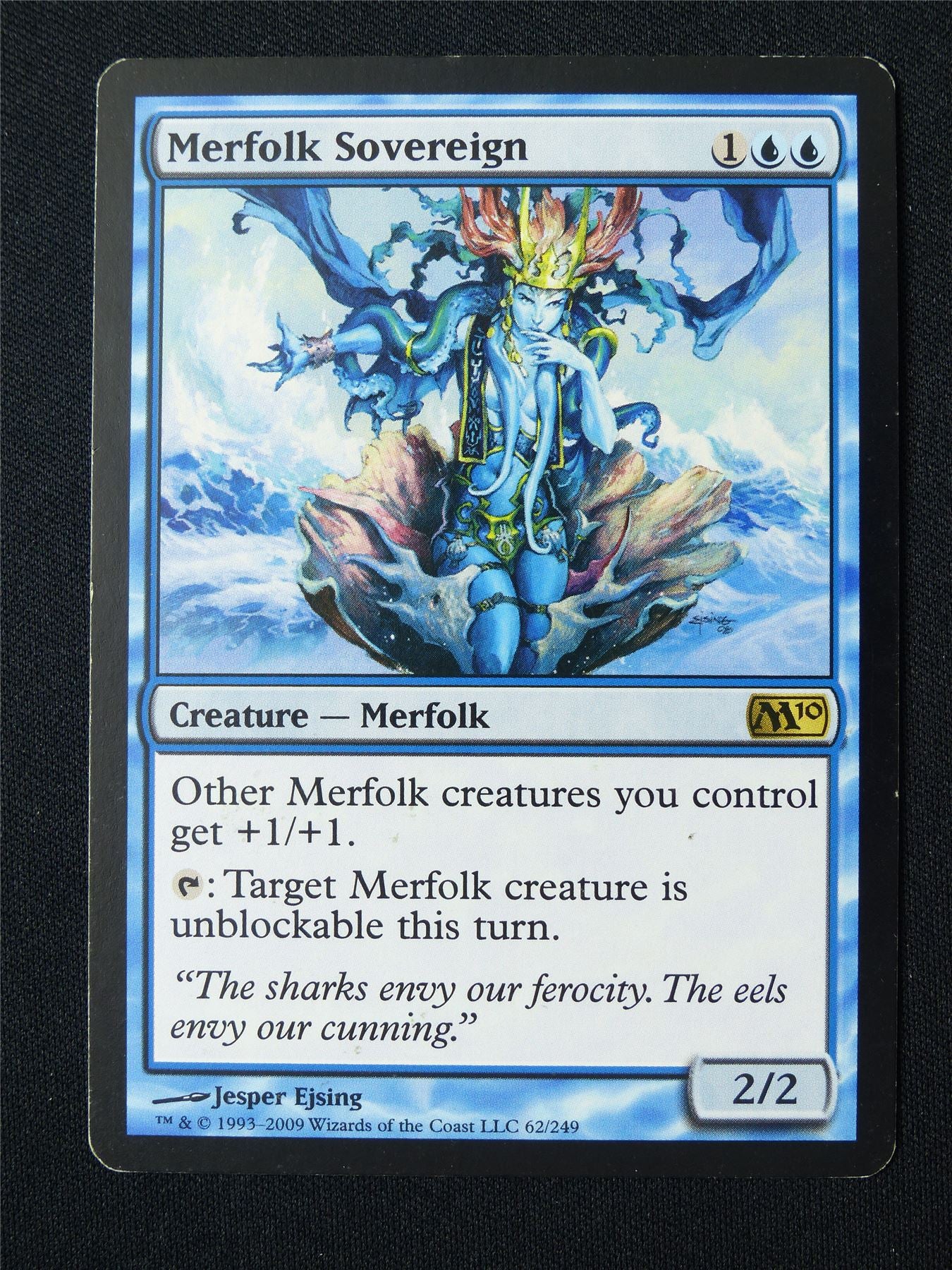 Merfolk Sovereign - M10 - Mtg Card #4UQ