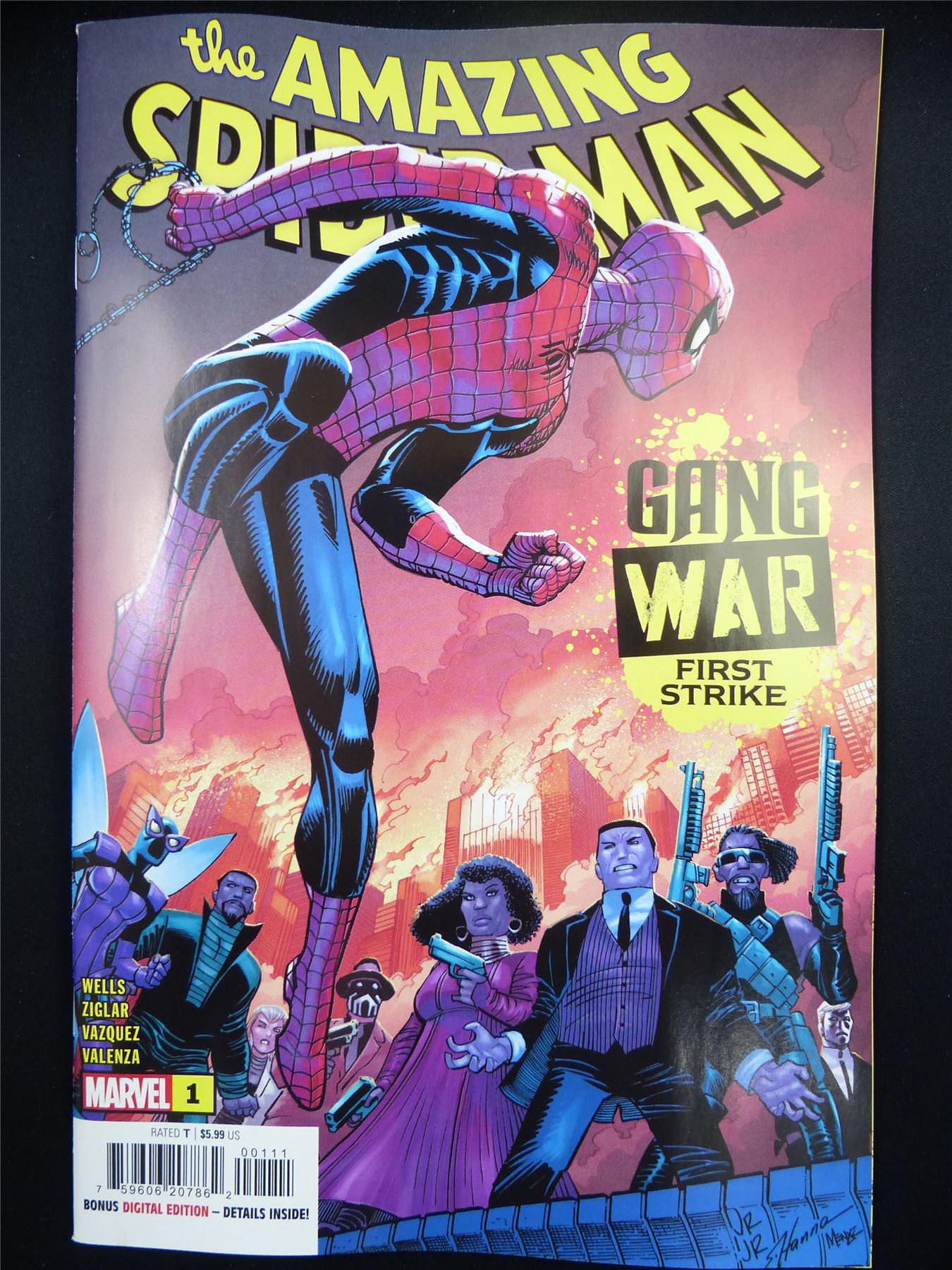 The Amazing SPIDER-MAN: Gang War #1 - Jan 2024 Marvel Comic #132