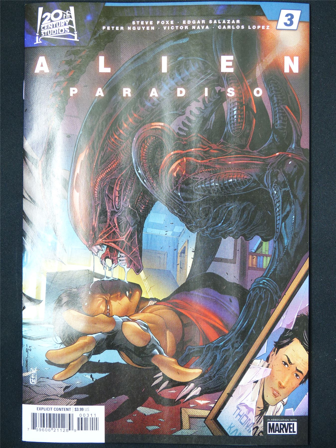 ALIEN Paradiso #3 - B&B Apr 2025 Marvel Comic #9IC