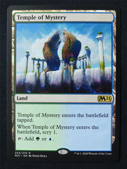 Temple of Mystery - M21 - Mtg Card #16