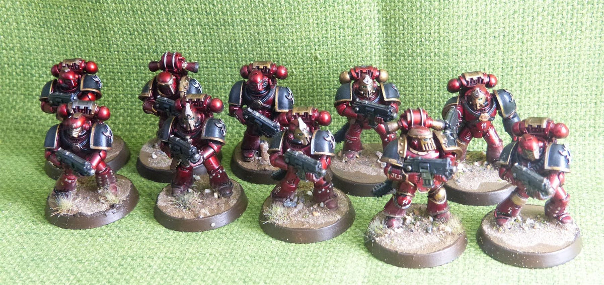 Space Marines - Thousand Sons Squad Painted - Warhammer AoS 40k #CX