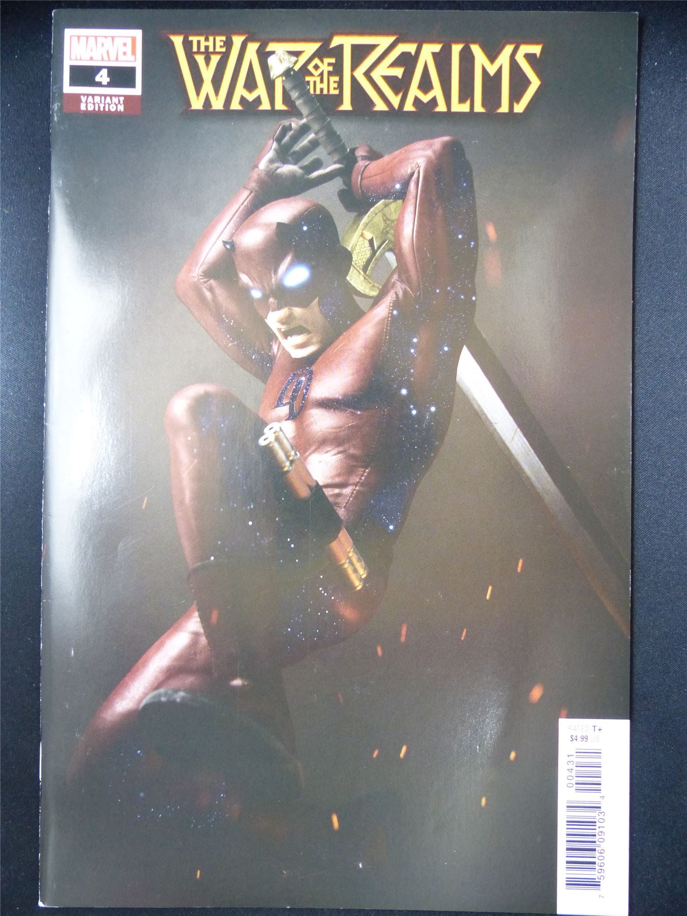 The WAR of the Realms #4 Hugo Variant 1:25 - Marvel Comic #RL