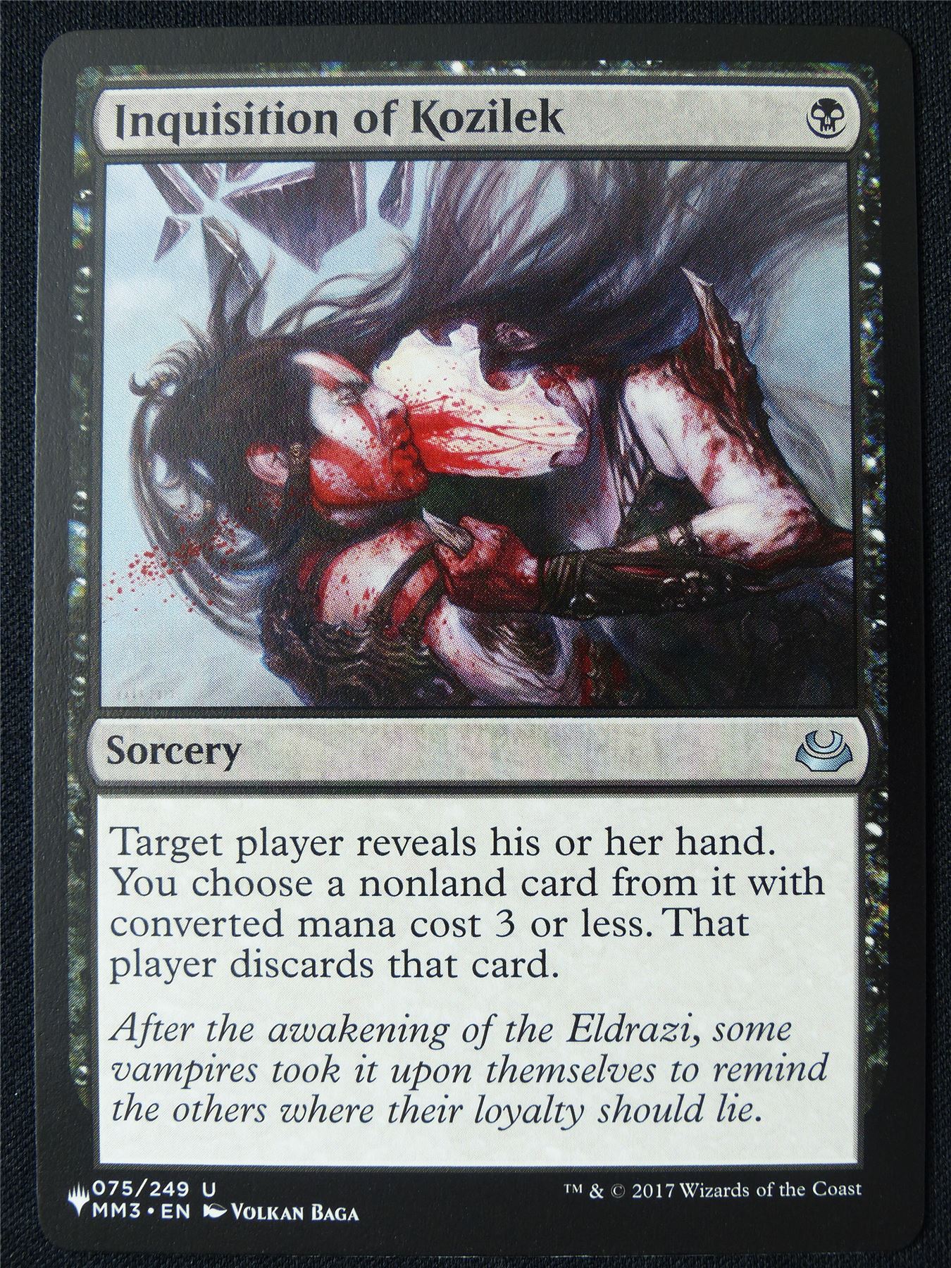 Inquisition of Kozilek - MM3 - Mtg Card #1H0
