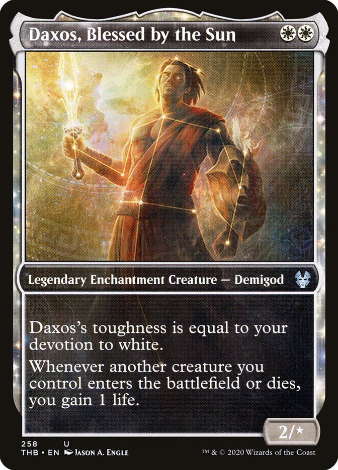 Daxos, Blessed by the Sun - Theros Beyond Death thb