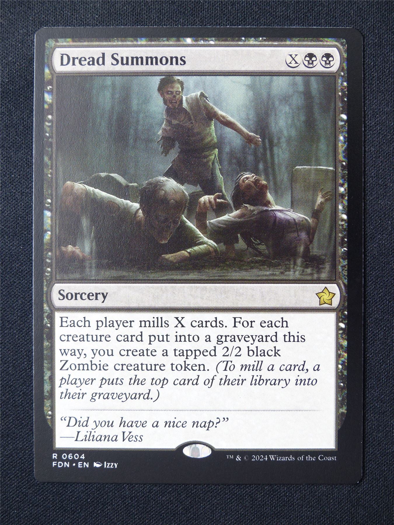 Dread Summons - FDN - Mtg Card #59Q