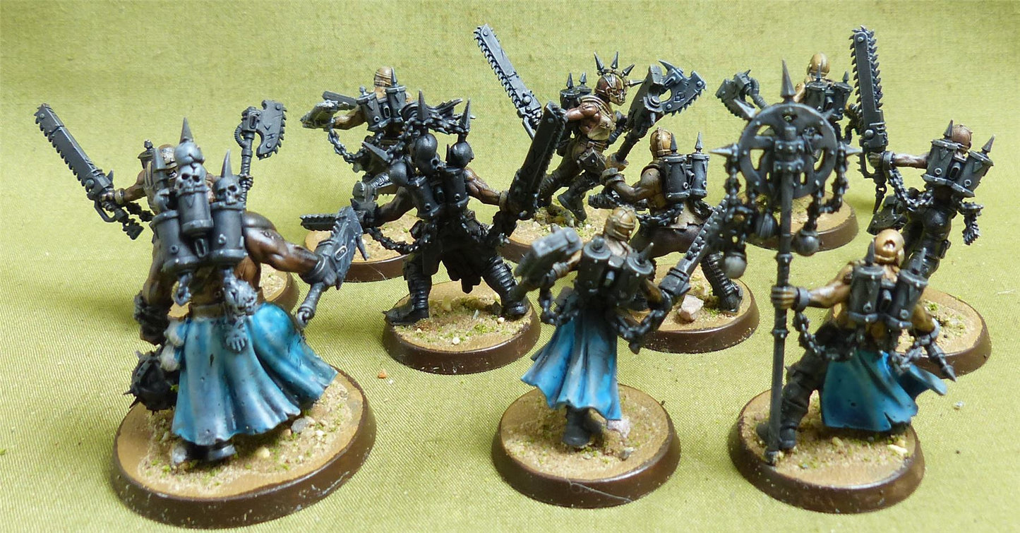 Jakhals painted - World Eaters - Warhammer 40K #2Q9