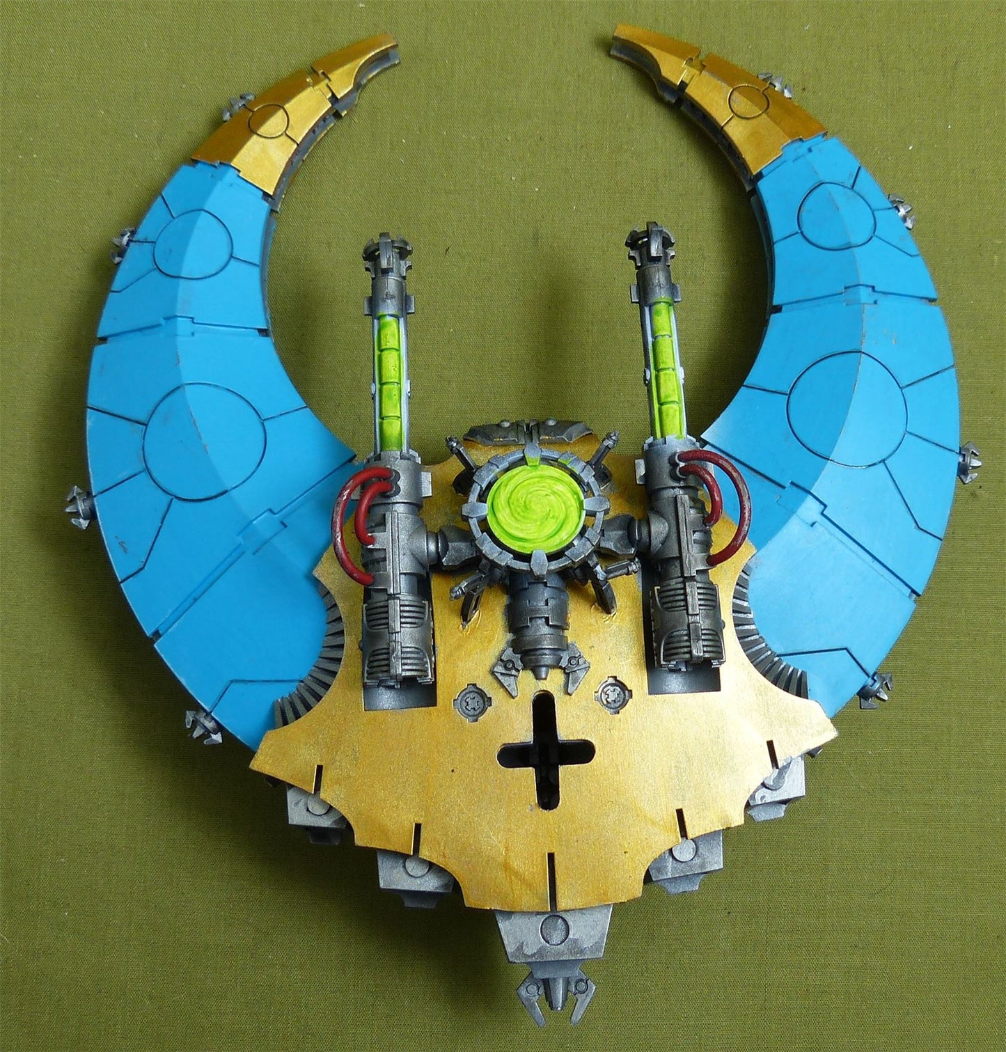 Night Scythe painted - Necrons - Warhammer 40K #2CW