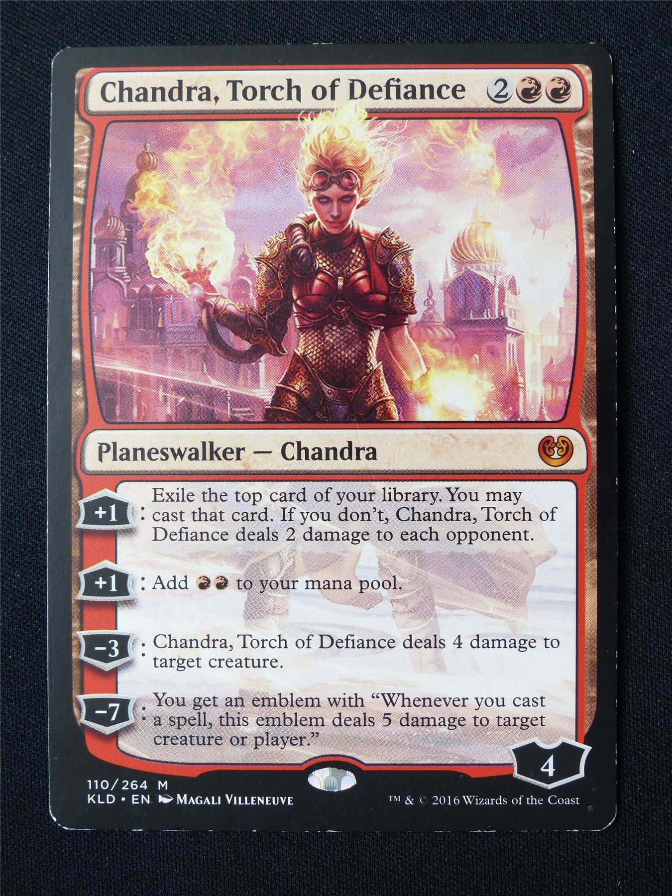 Chandra Torch of Defiance played - KLD - Mtg Card #4OR