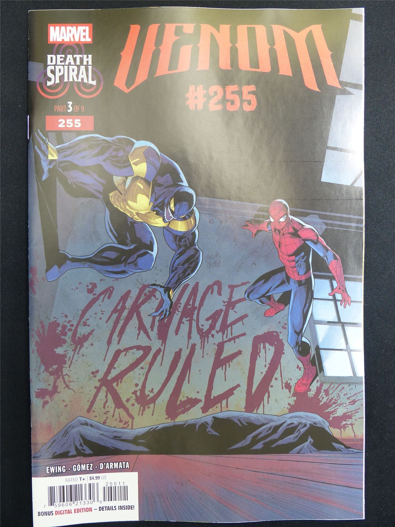 VENOM #255 Deth Spiral part 3 - May 2026 Marvel Comic #3S4
