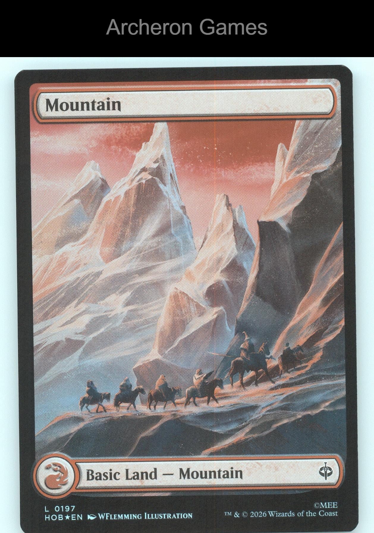 Mountain (0197) HOB 197 Land MTG Card The Hobbit