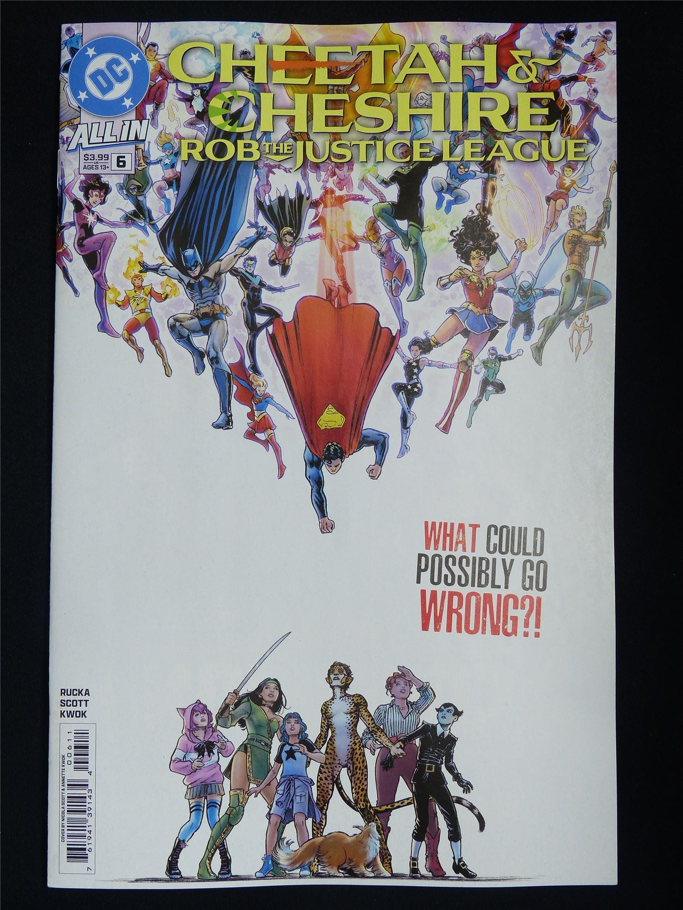 CHEETAH & Cheshire Rob the Justice League #6 - Mar 2026 DC Comic #101