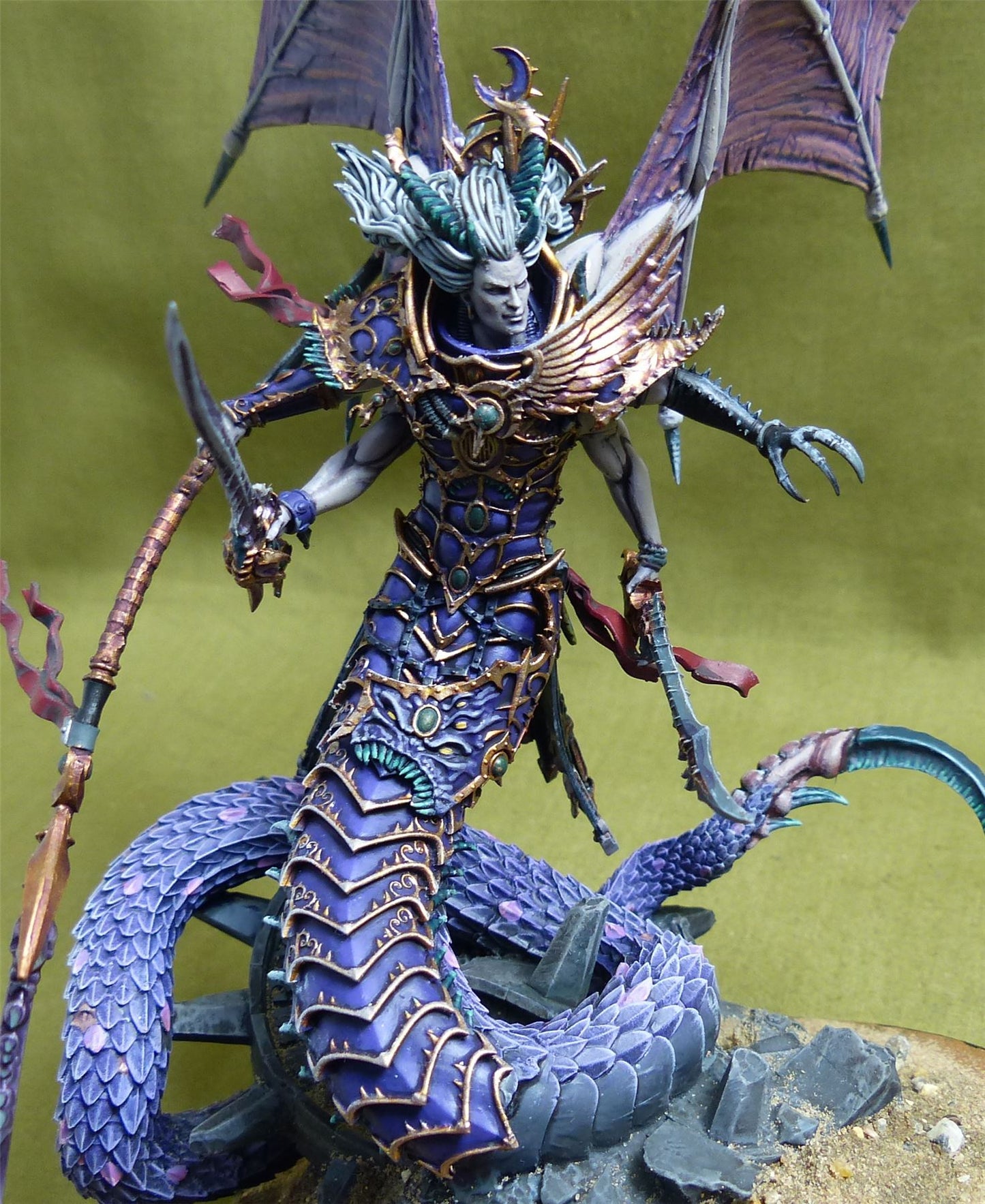 Fulgrim Transfigured painted - Emperor's Children - Warhammer 40K Expert Kit #41J