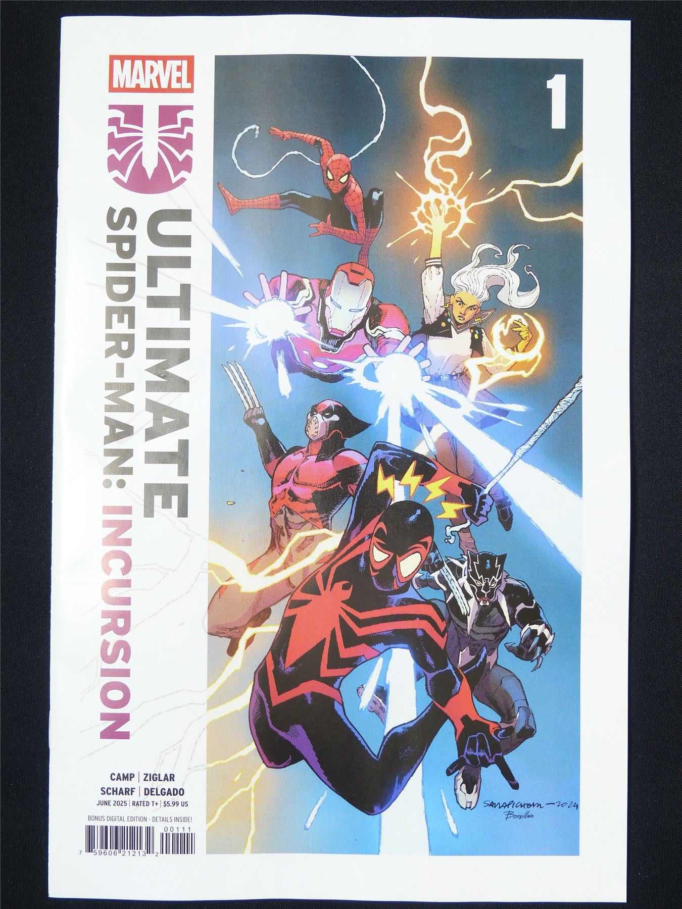 Ultimate SPIDER-MAN: Incursion #1 - Aug 2025 Marvel Comic #178