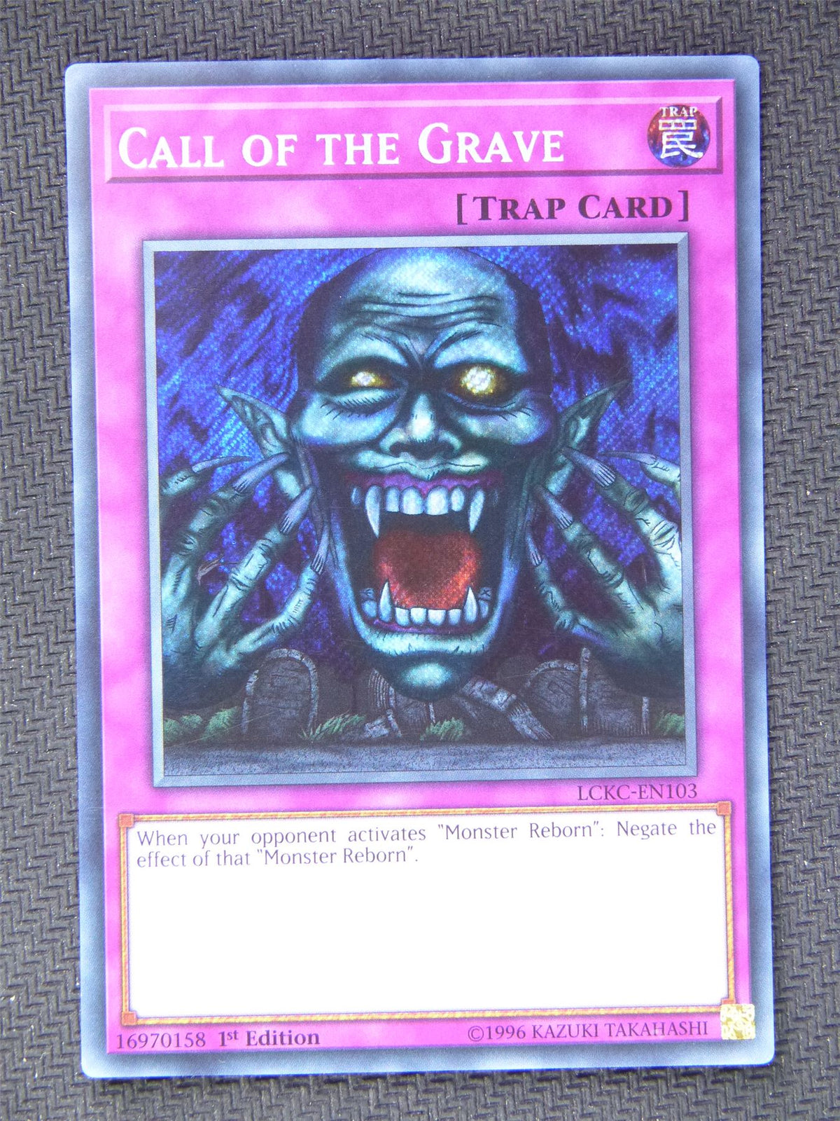 Call of the Grave LCKC - Secret Rare - Yugioh Card #5L6
