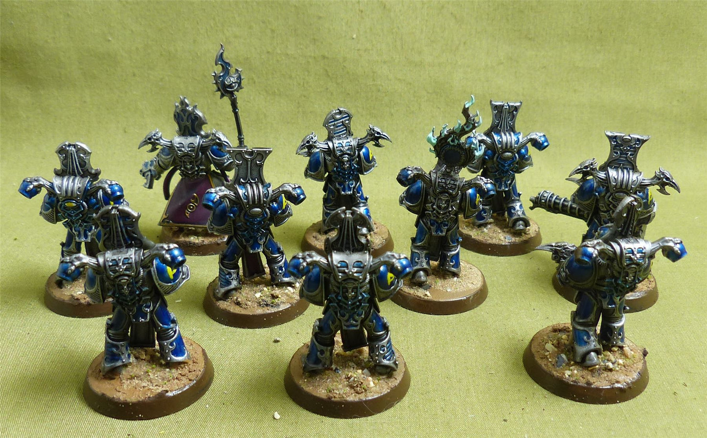 Rubric Marines painted - Thousand Sons - Warhammer 40K #2O1