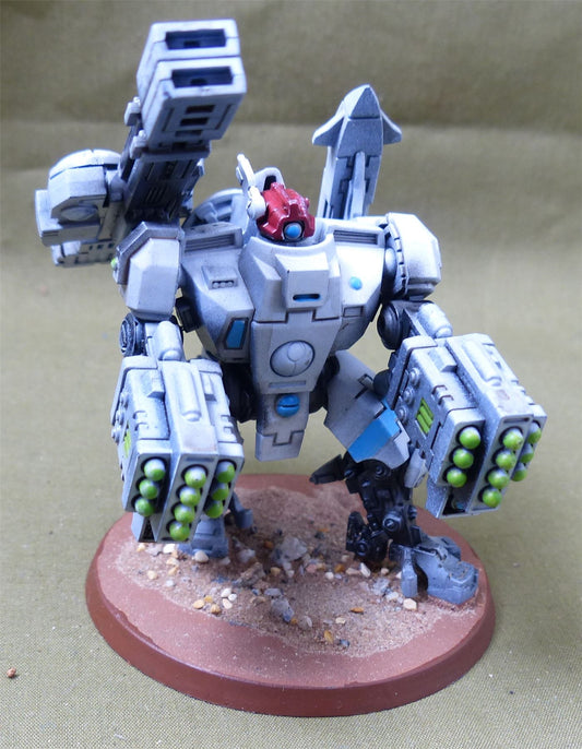 Braodside Battle Suit - Tau Empire - Painted - Warhammer AoS 40k #5A