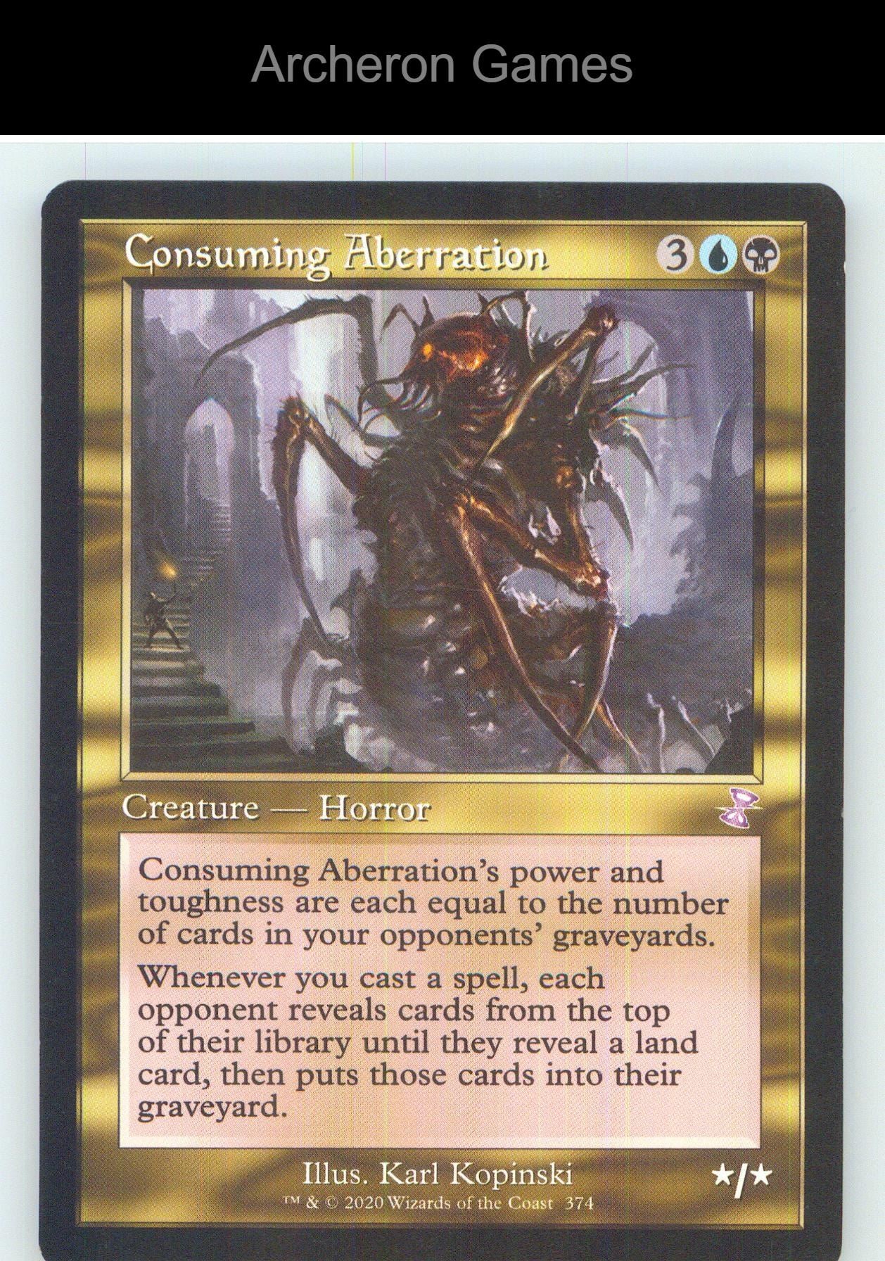 Consuming Aberration TSR 374 Special MTG Card NM/EX+