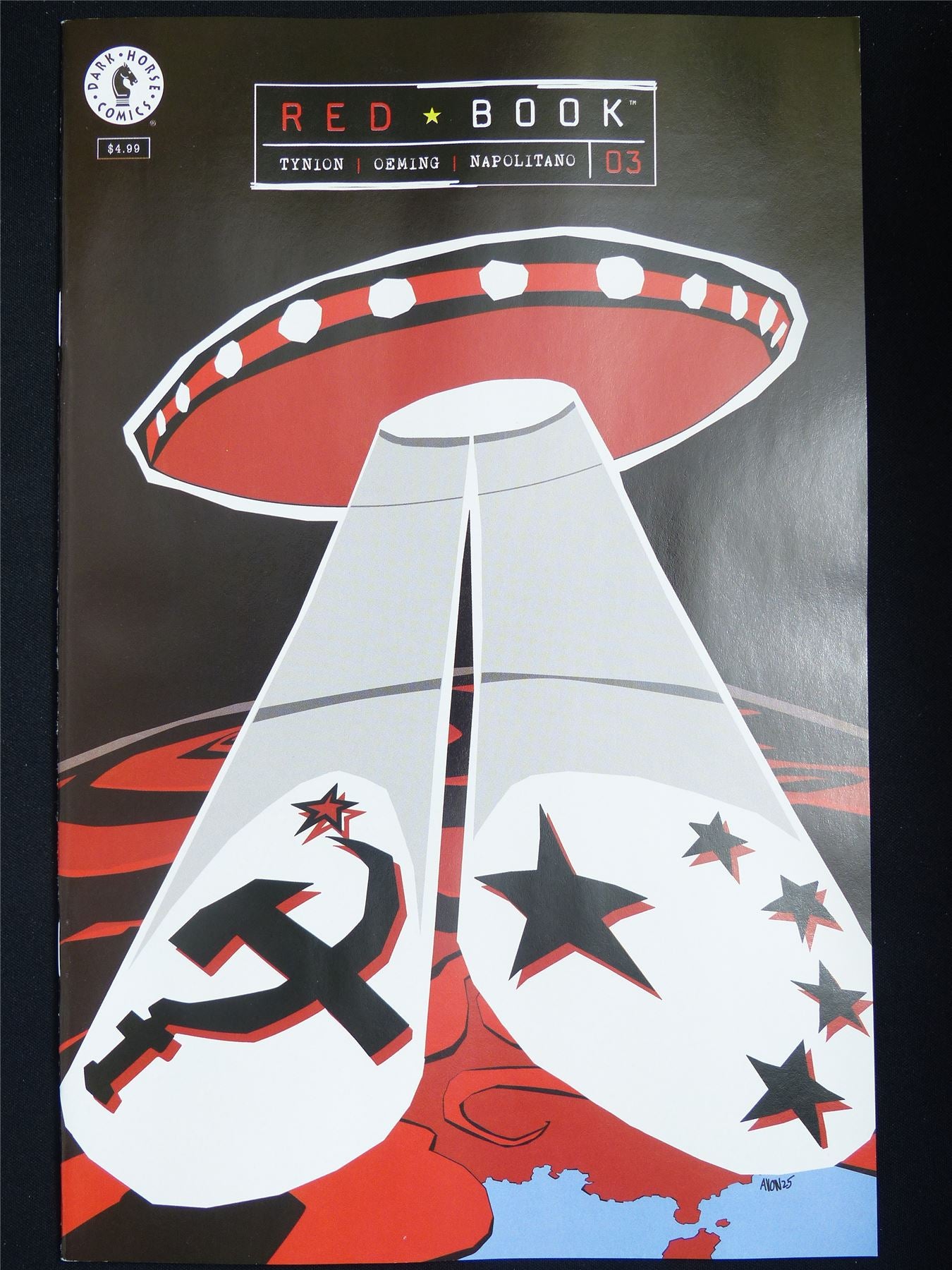 RED Book #3 - Dec 2025 Dark Horse Comic #R3