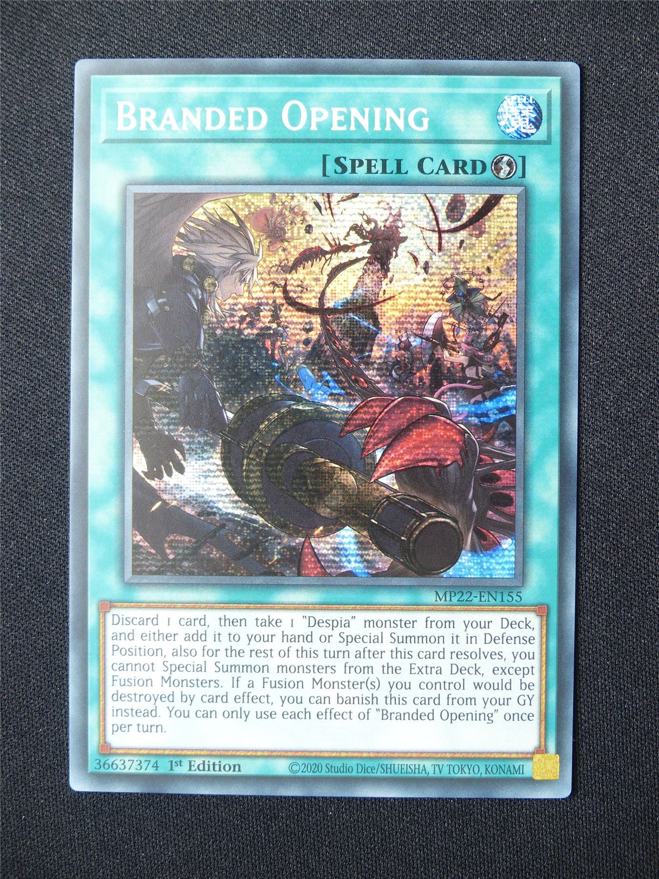 Branded Opening MP22 Secret Rare - 1st ed Yugioh Card #5SA