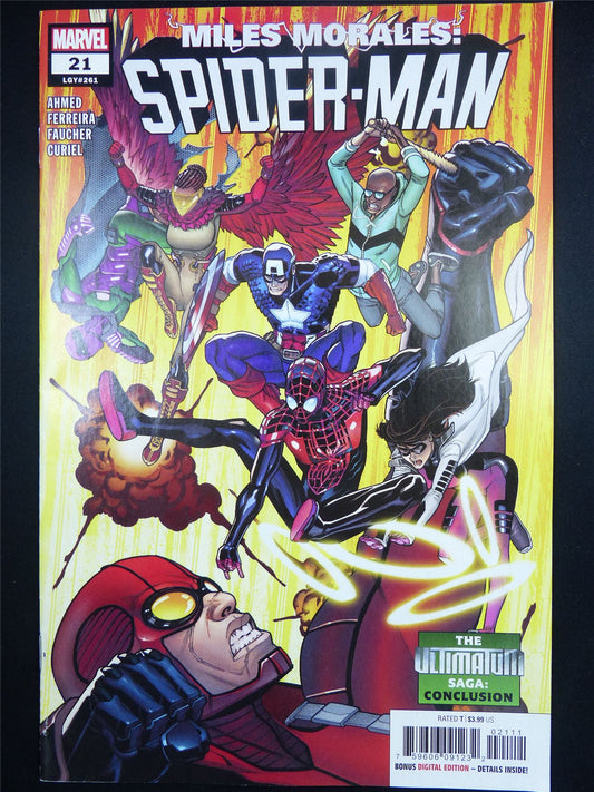 Miles Morales: SPIDER-MAN #21 - Marvel Comic #3JZ