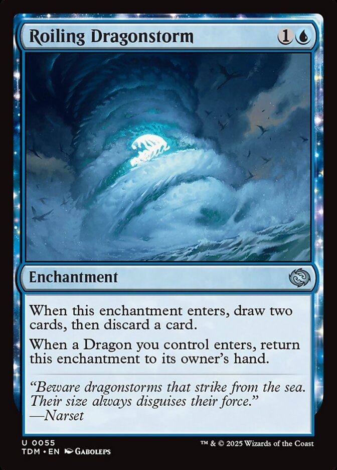 Roiling Dragonstorm - Tarkir: Dragonstorm tdm