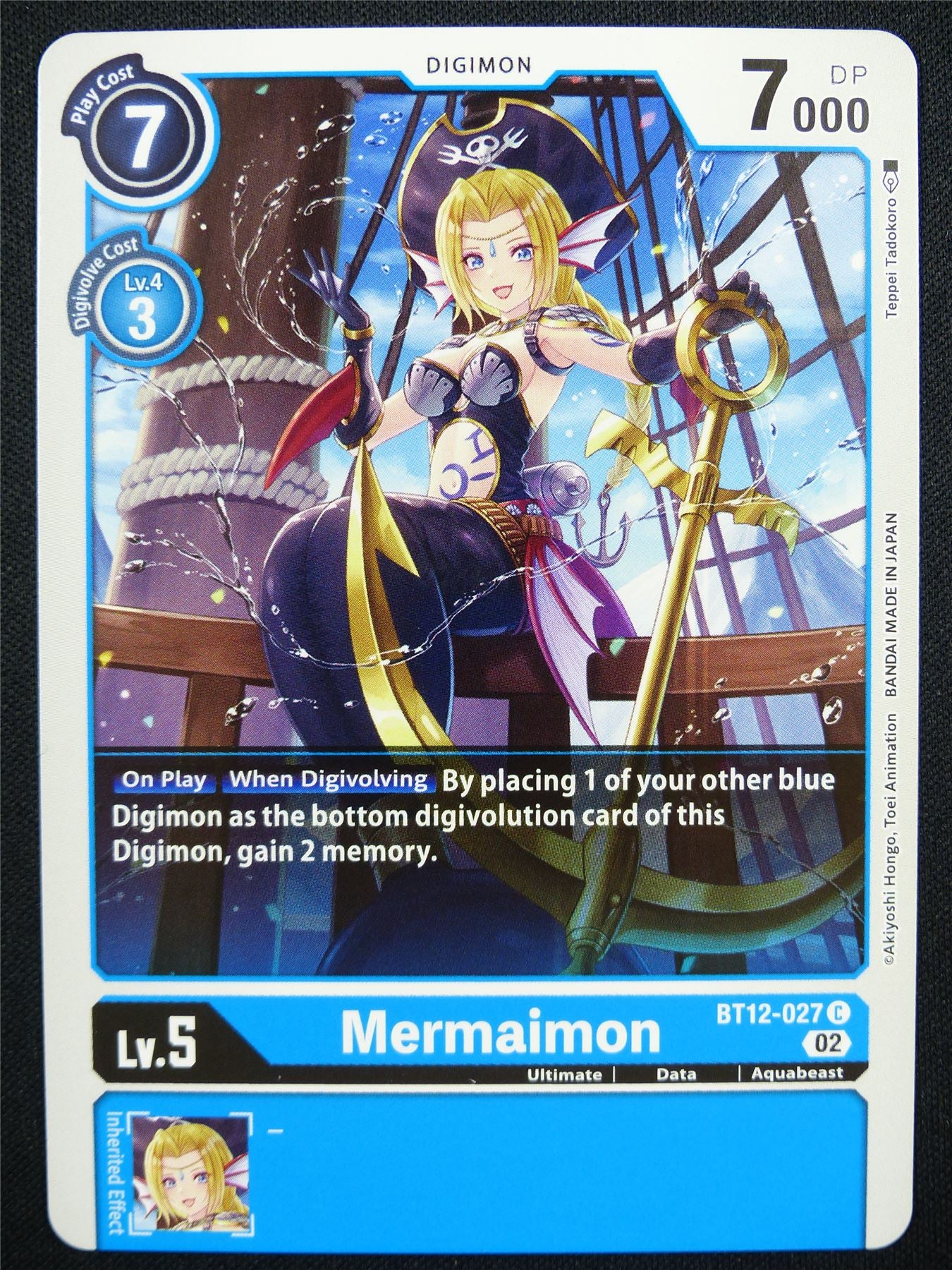 Mermaimon BT12-027 - Digimon Card #P1
