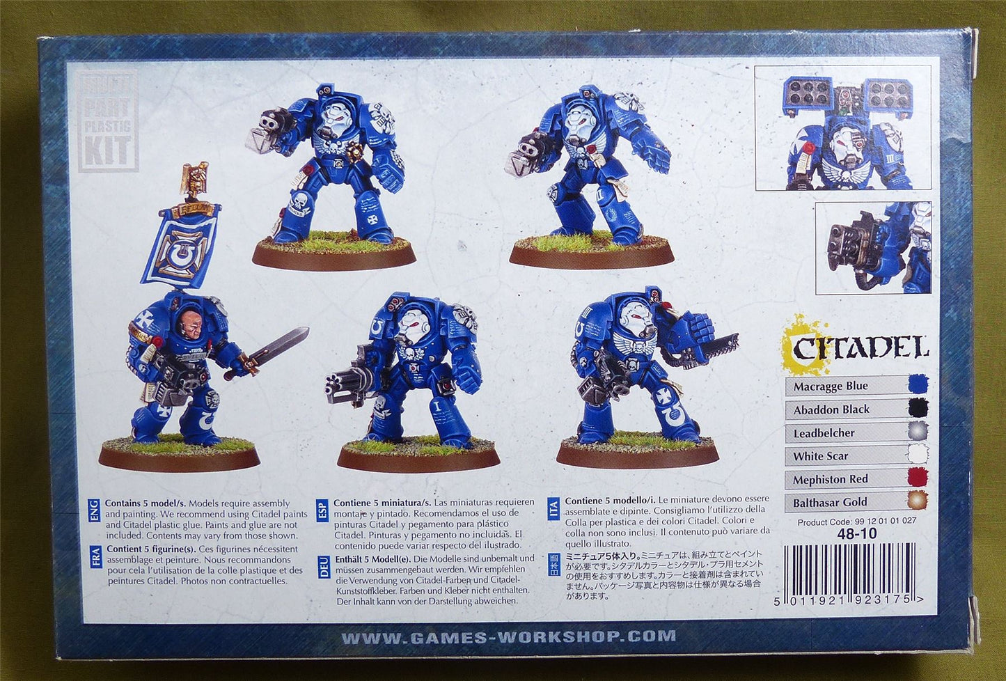 Terminator Squad - Space Marines - Warhammer 40K #1R9