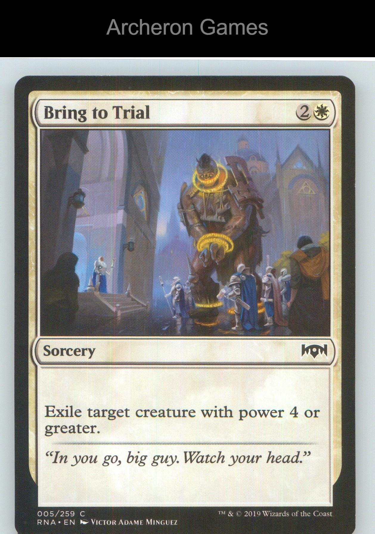 Bring to Trial RNA 5 C MTG Card NM/EX+