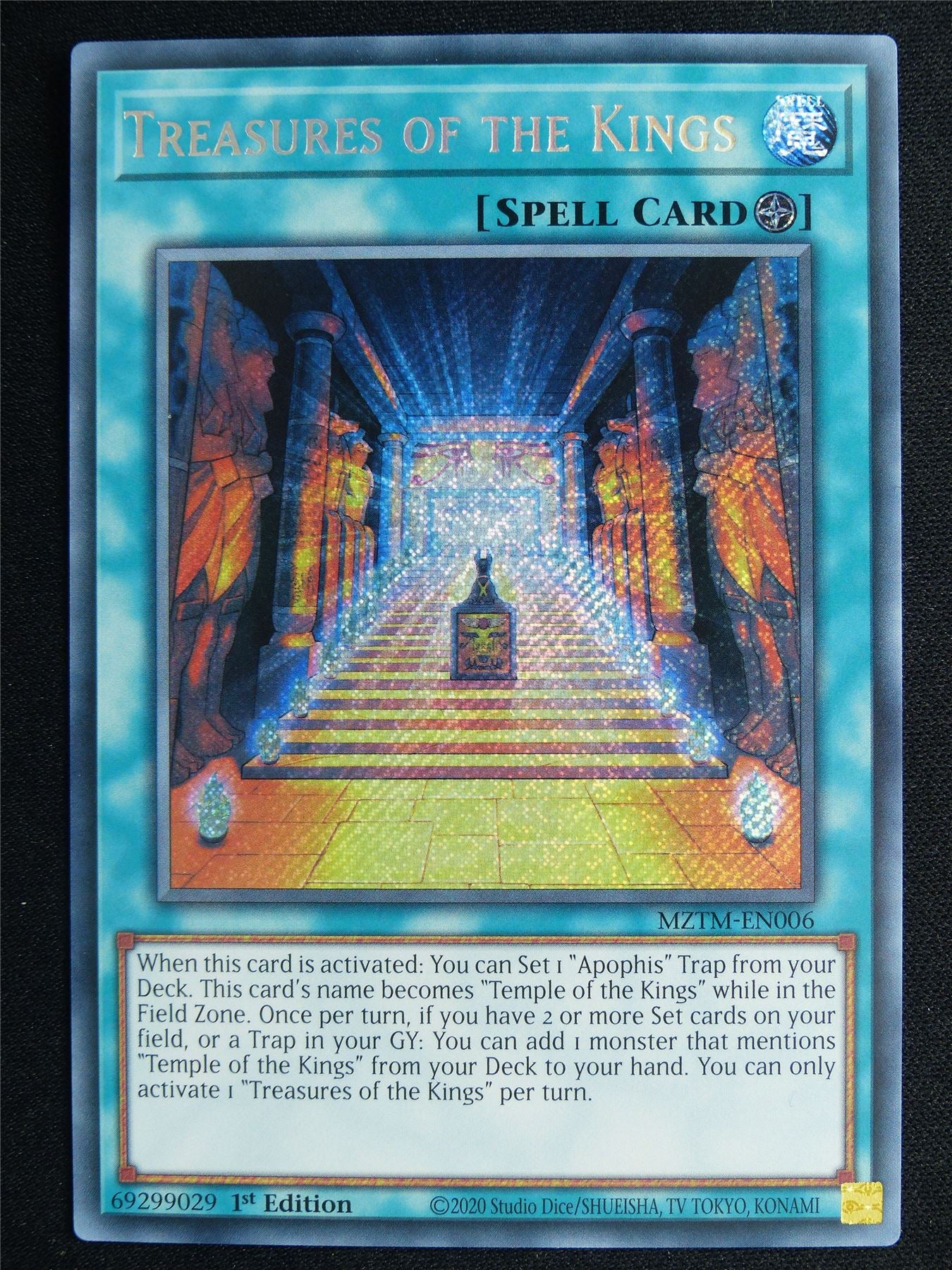 Treasures of the Kings MZTM Secrt Rare - 1st ed Yugioh Card #4T0