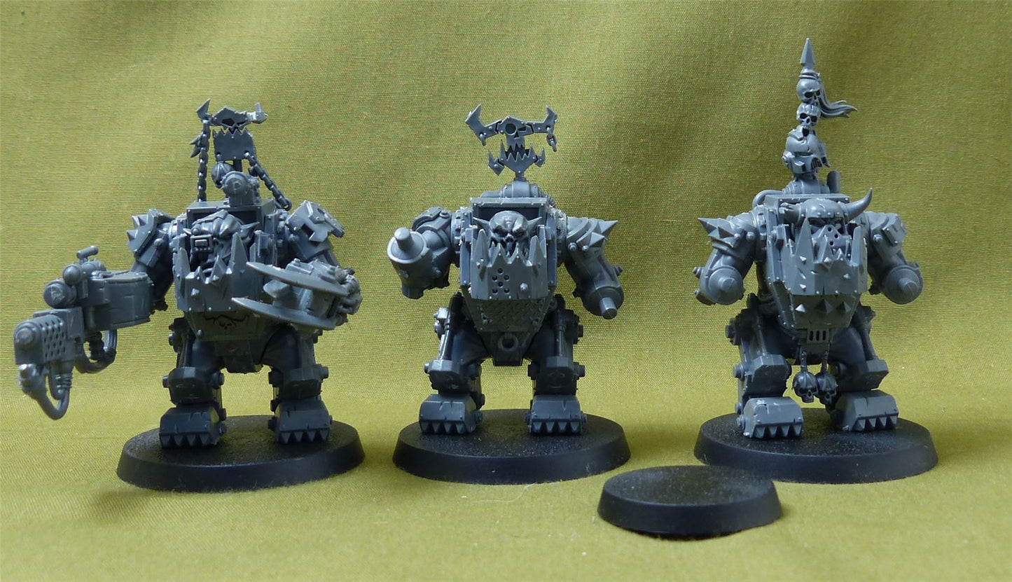 Meganobz and parts - Orks - Warhammer 40K #35Q