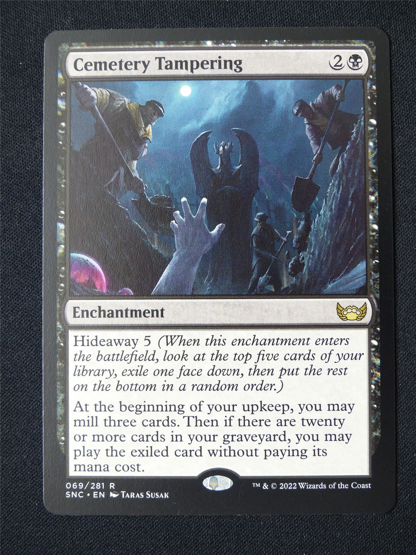 you may play cards from your graveyard mtg Cemetery Tampering - SNC