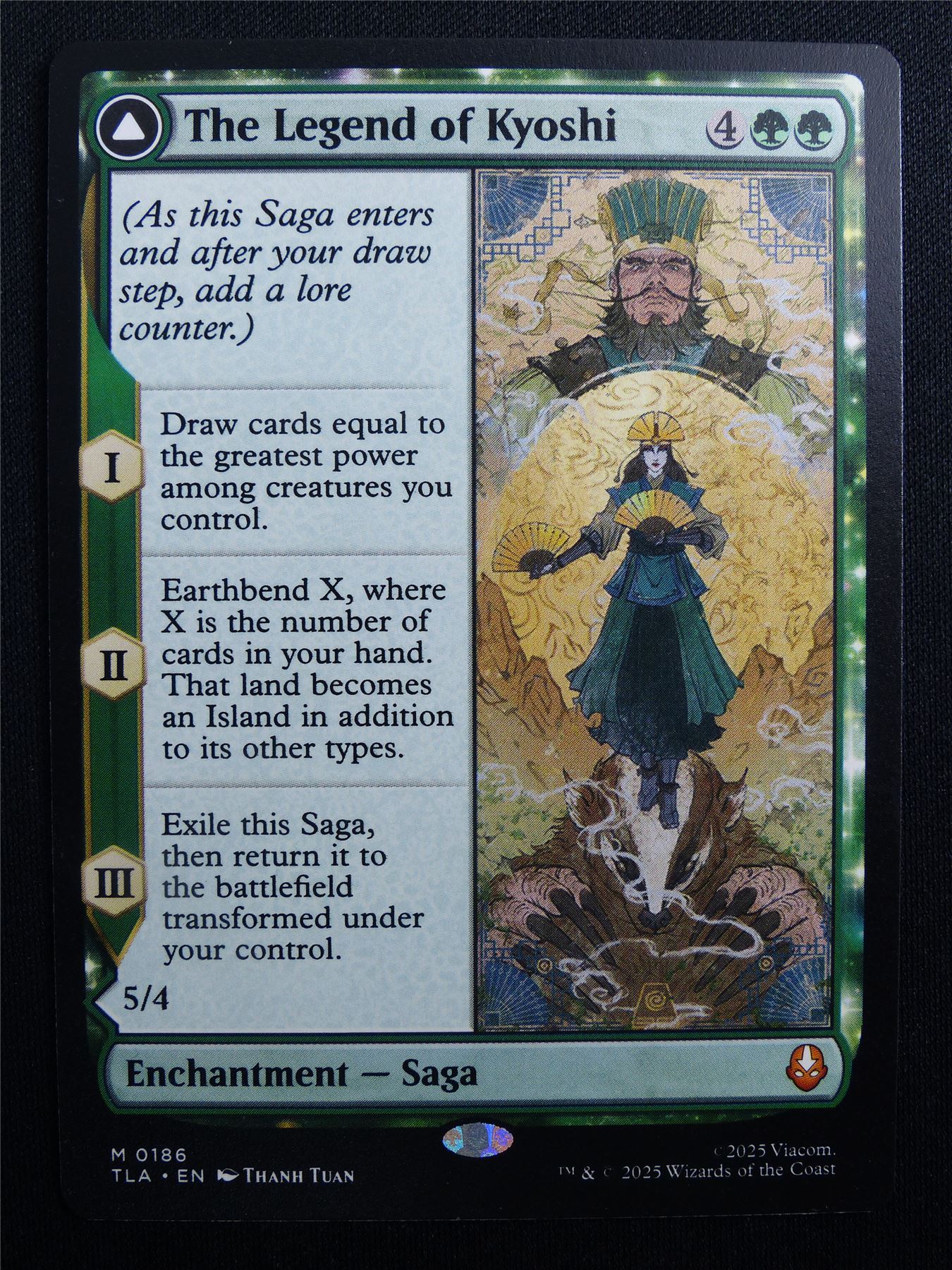 The Legend of Kyoshi - TLA - Mtg Card #3GU