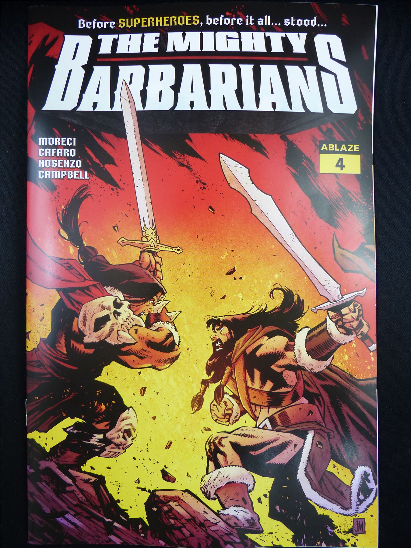 The MIGHTY Barbarians #4 Cvr A - Jul 2023 Ablaze Comic #2CS