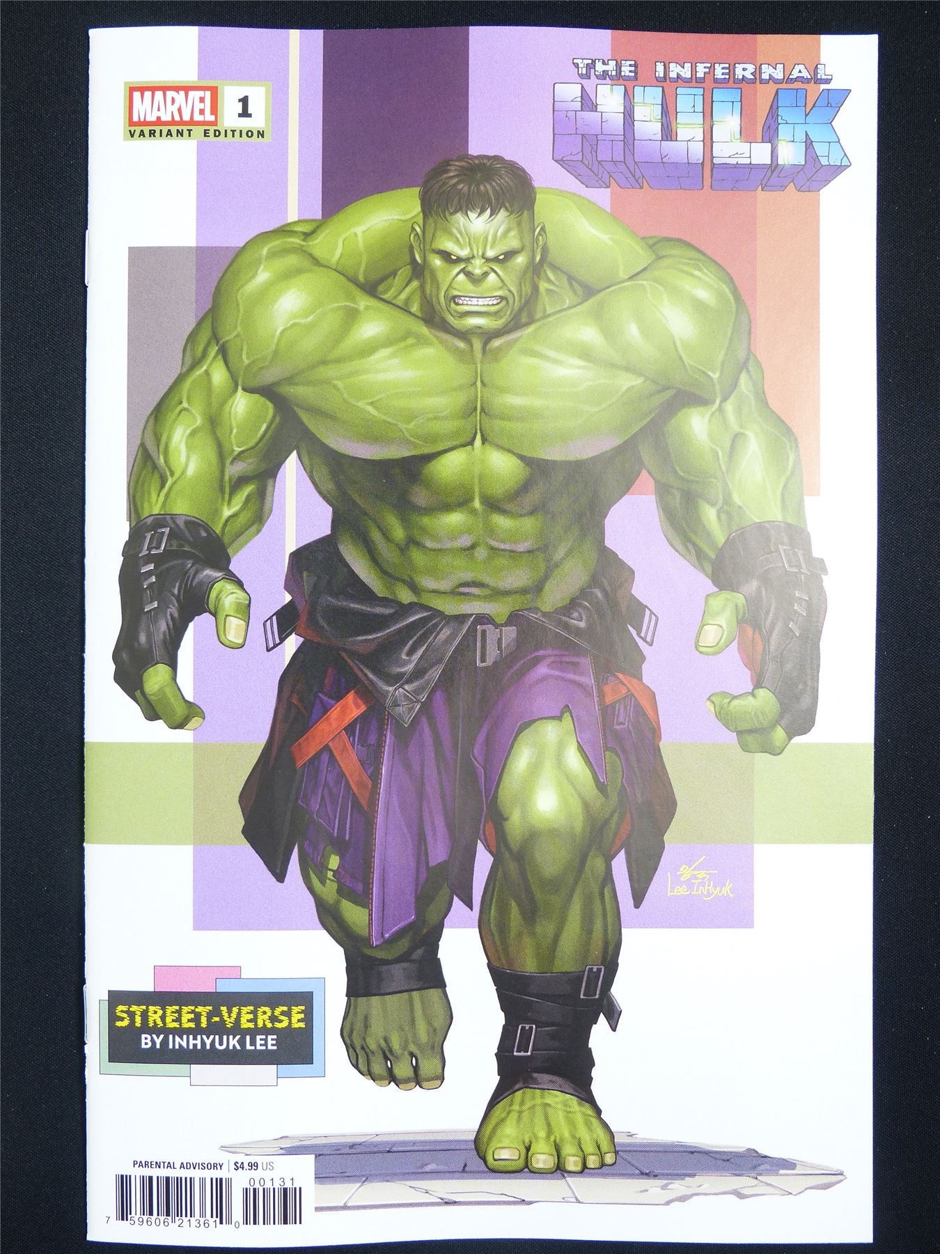 The Infernal HULK #1 Street Variant - Jan 2026 Marvel Comic #6NZ