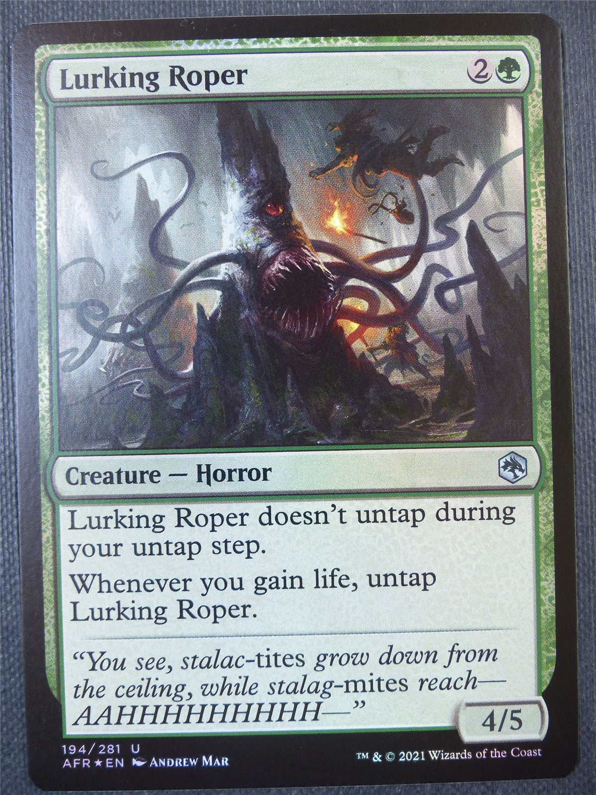 Lurking Roper Foil - Mtg Card #94X