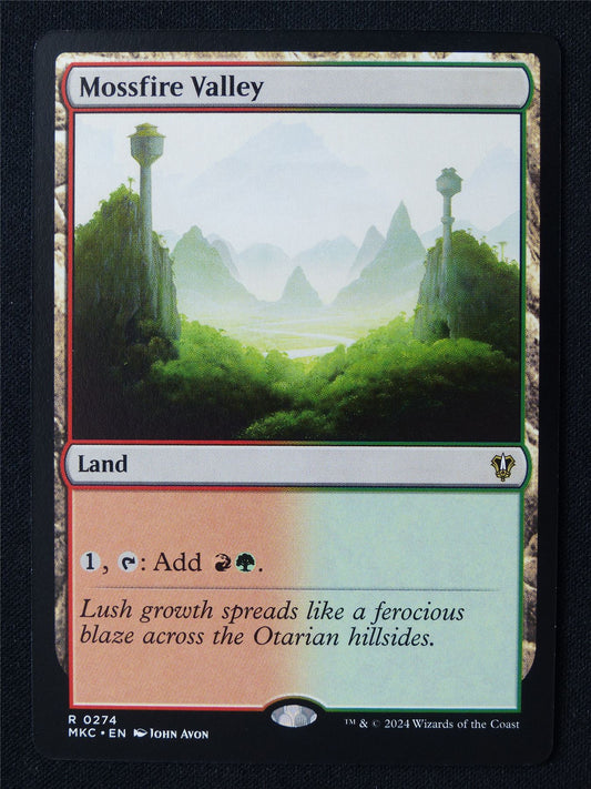 Mossfire Valley - MKC - Mtg Card #T