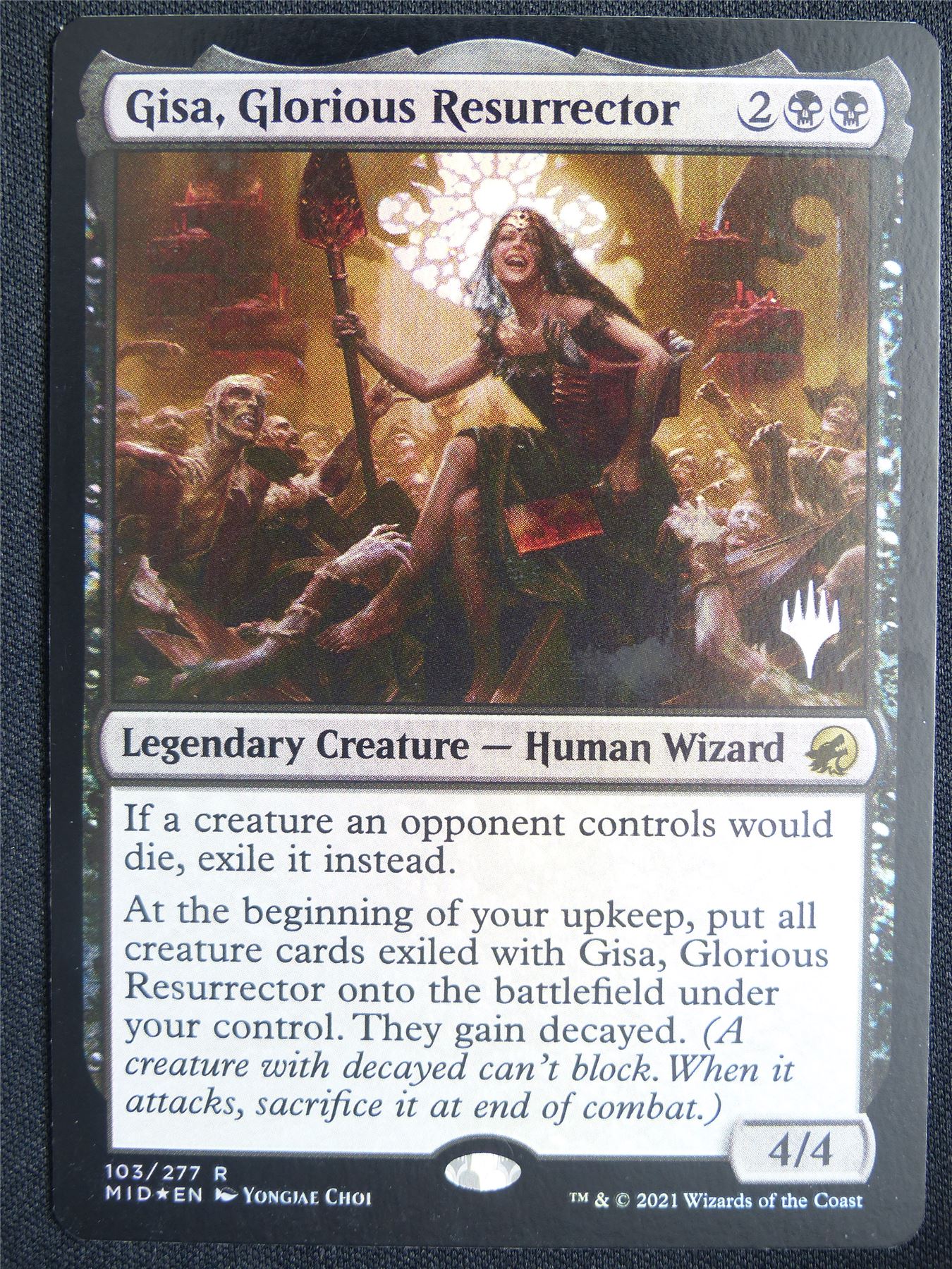Gisa Glorious Resurrector Promo Foil - MID - Mtg Card #5P0