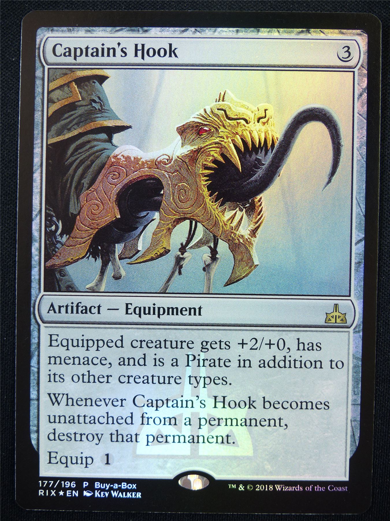 Captain's Hook Promo Foil - RIX - Mtg Card #1GL