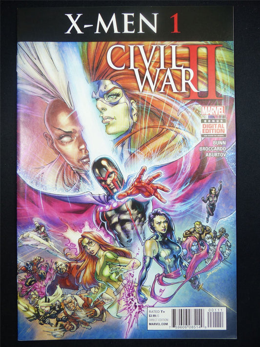 X-MEN #1 - Civil War 2 - Marvel Comic #HU